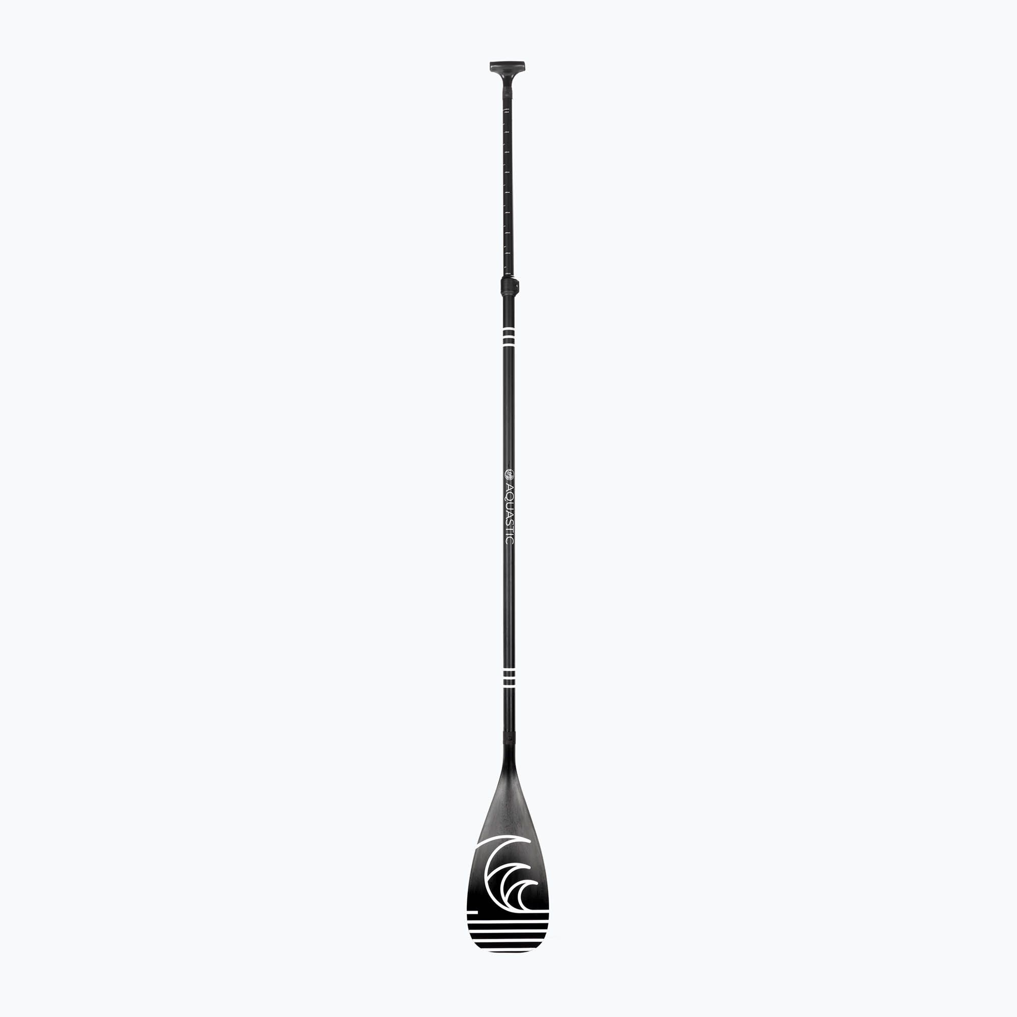 Wiosło SUP 2-częściowe AQUASTIC AQS-SPD003 170-220 cm czarne 
