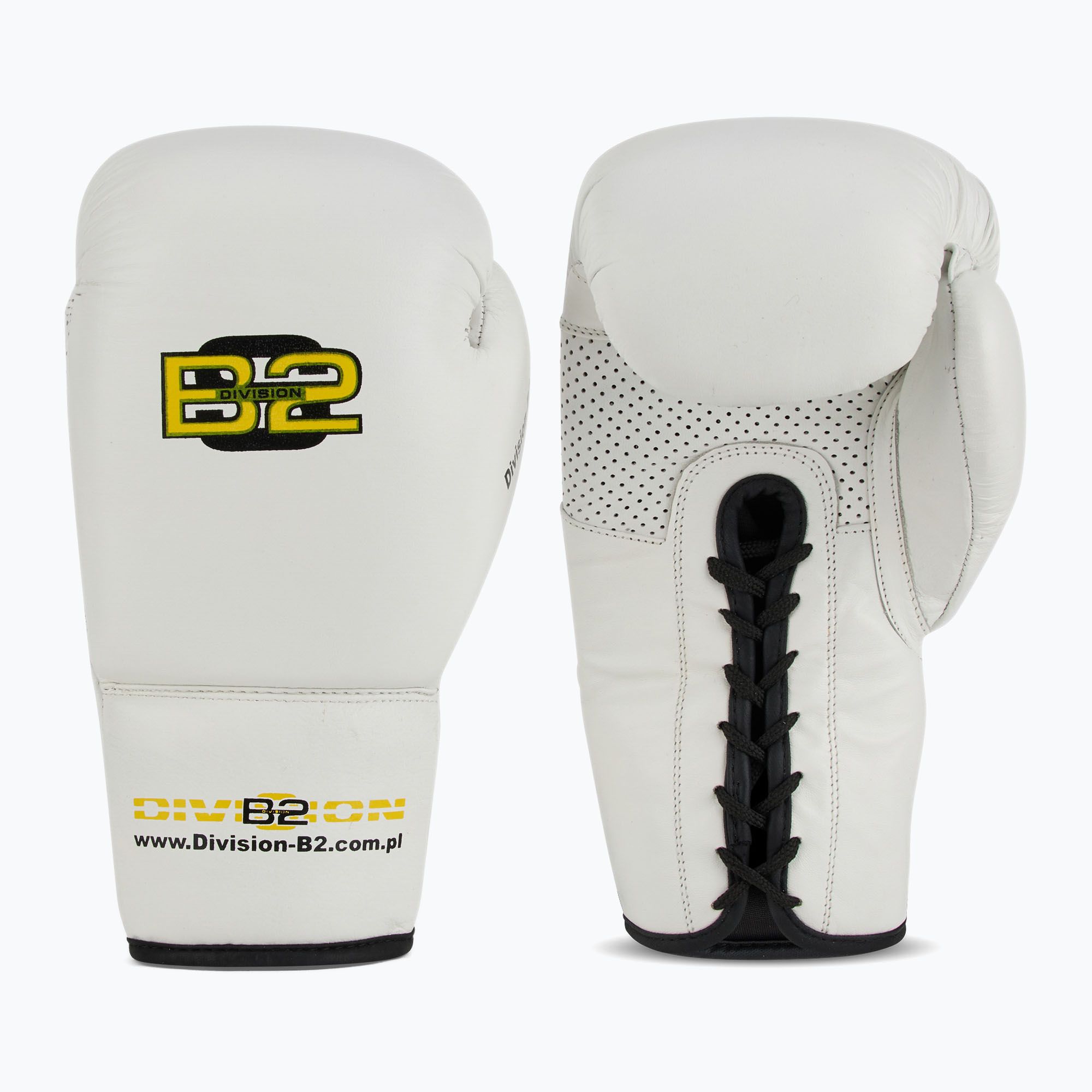 Rękawice bokserskie DIVISION B-2 DIV-PFG1500 Pro 3-Layer Foam white 
