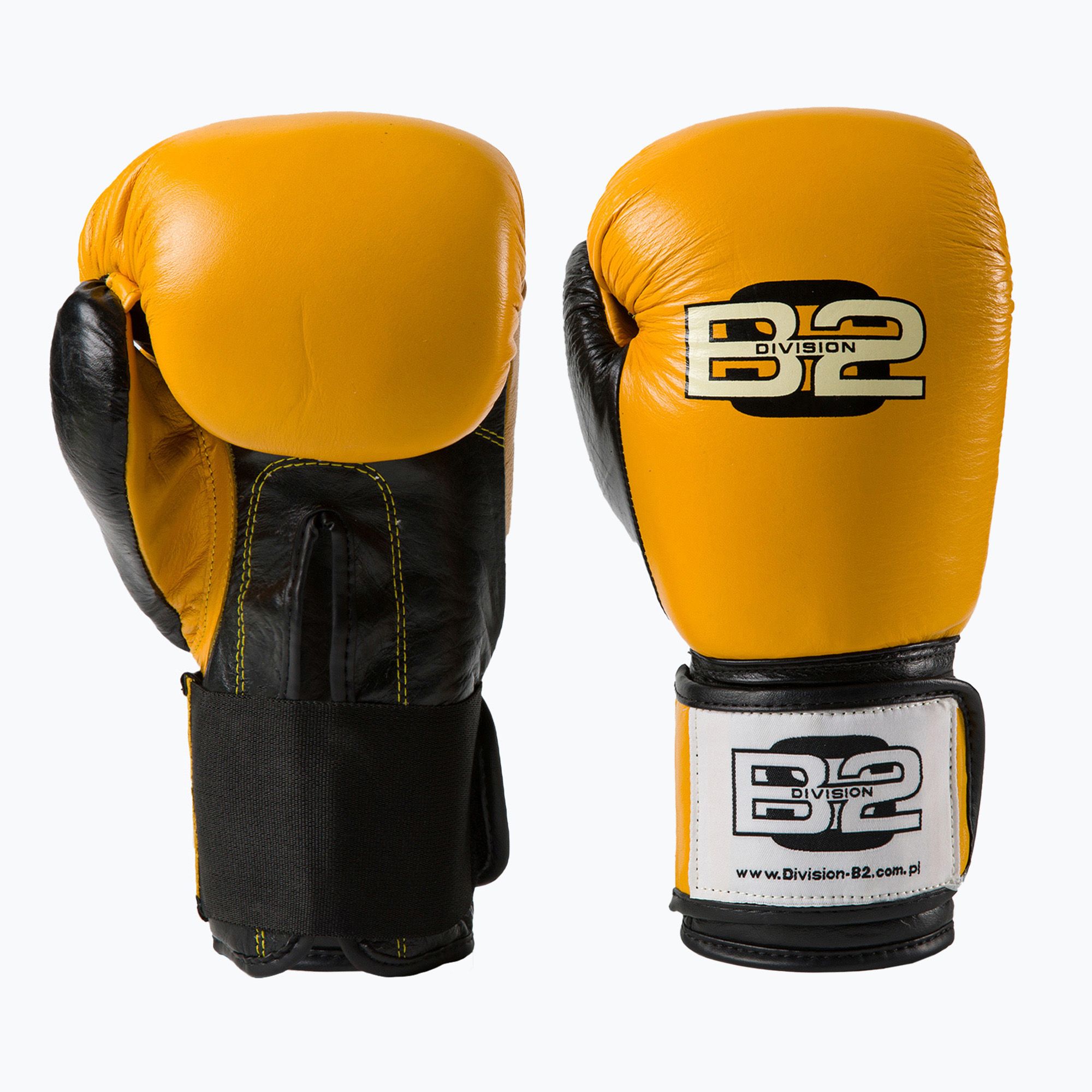 Rękawice bokserskie DIVISION B-2 DIV-SG01 yellow/black 