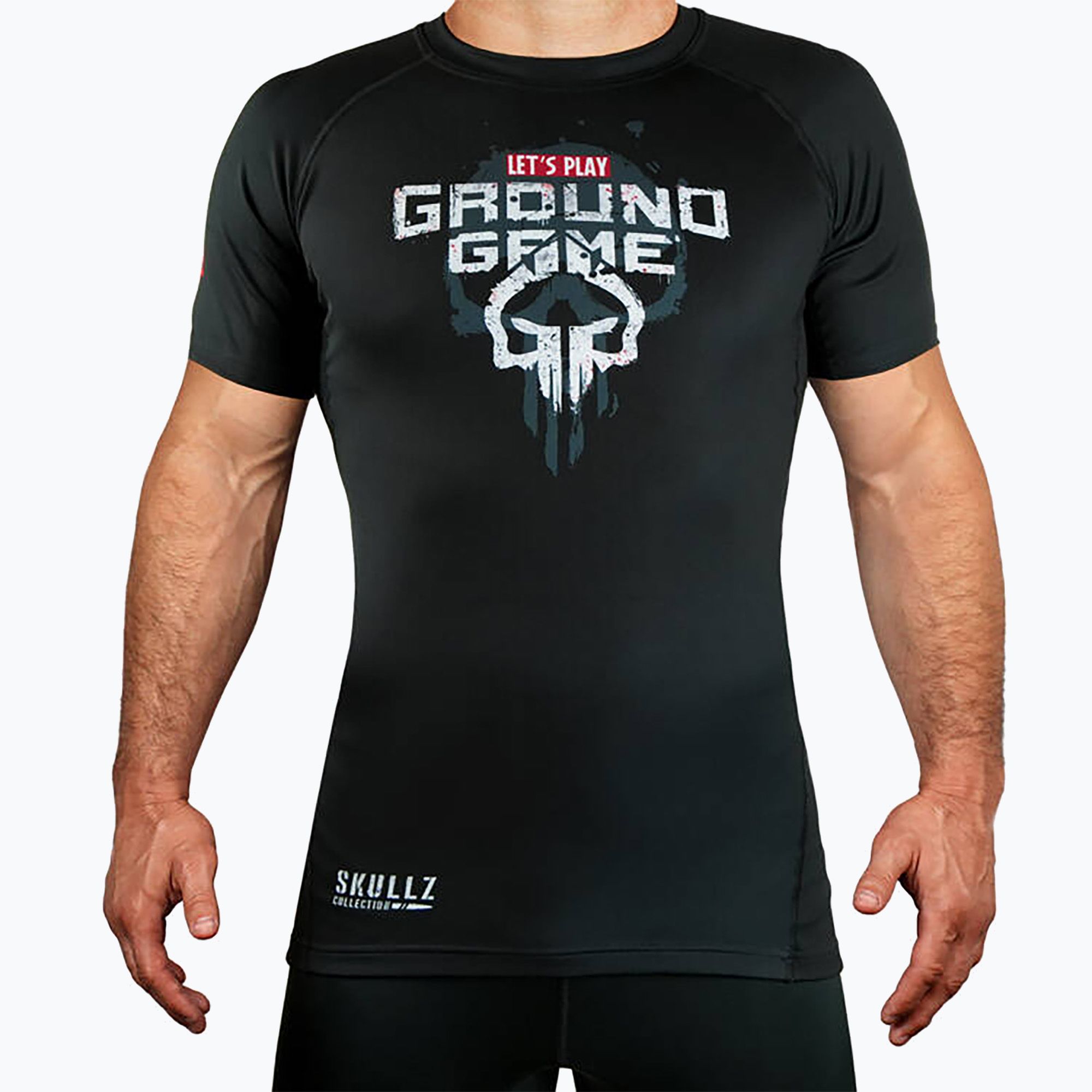Rashguard męski Ground Game Skullz multicolor 