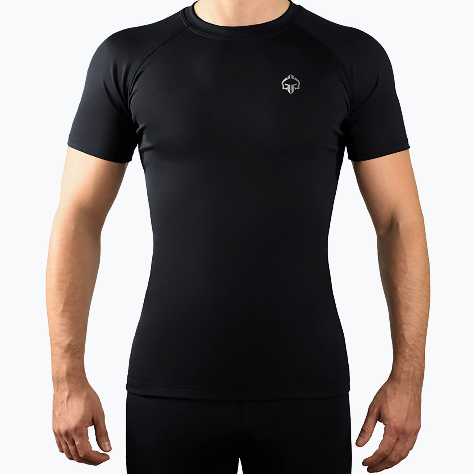 Rashguard Ground Game Essential Platinum czarny 