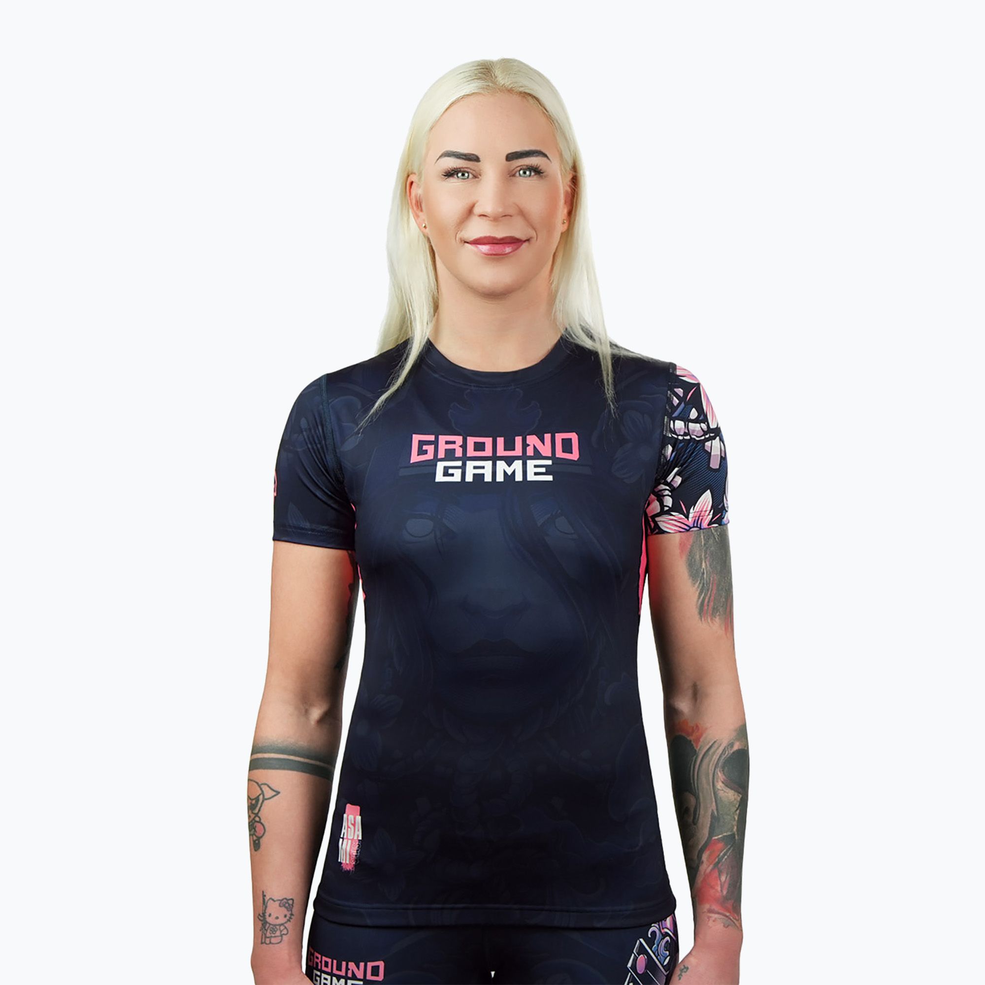 Rashguard damski Ground Game Asami multicolor 
