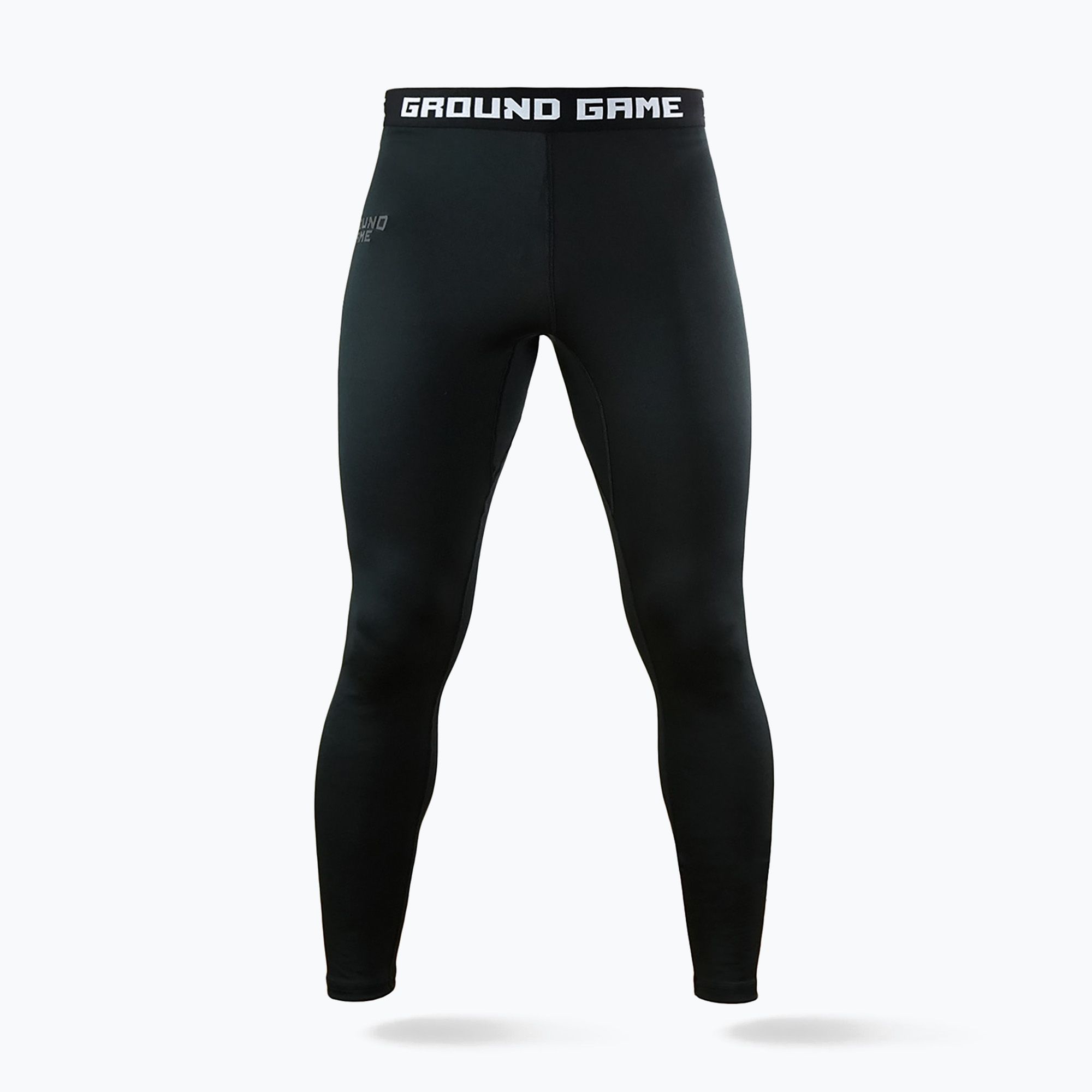 Legginsy treningowe Ground Game Athletic Shadow Black czarny 