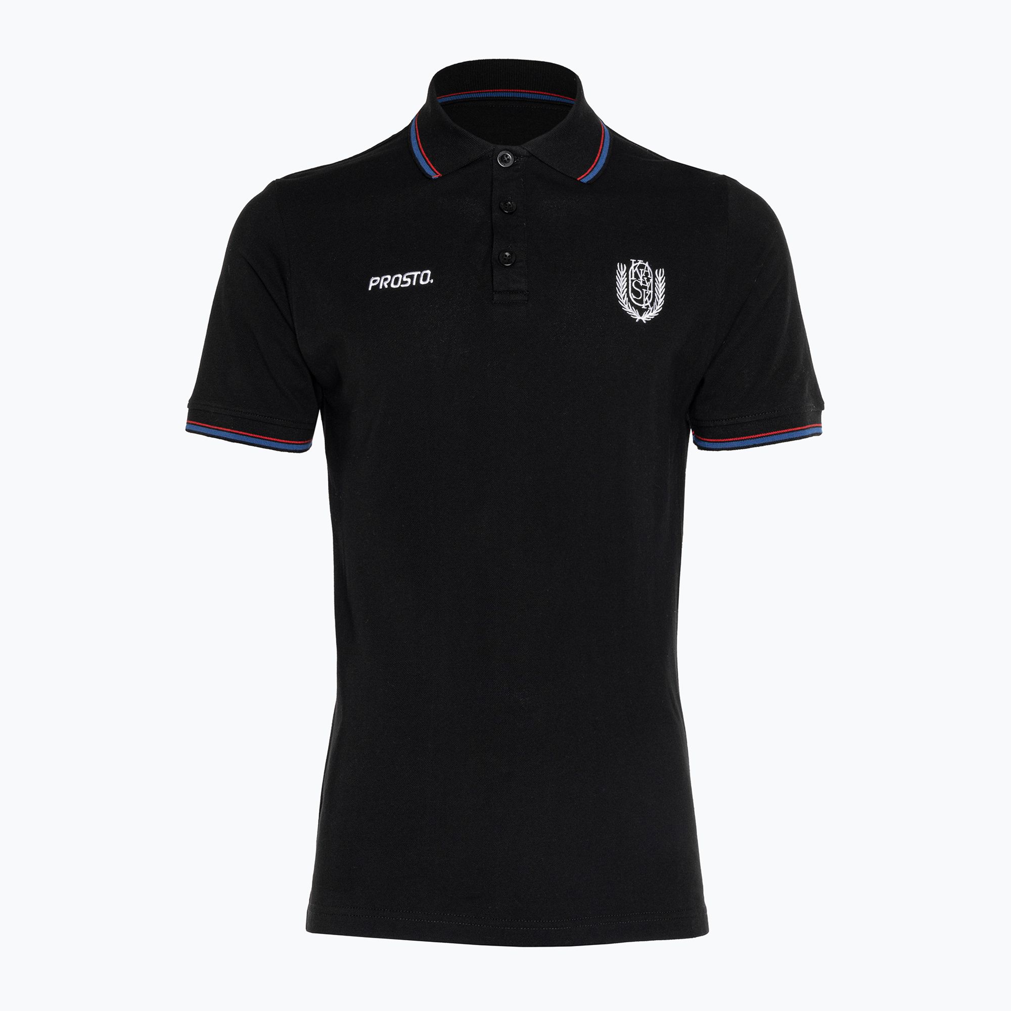 Koszulka polo męska PROSTO Polo Woods black 