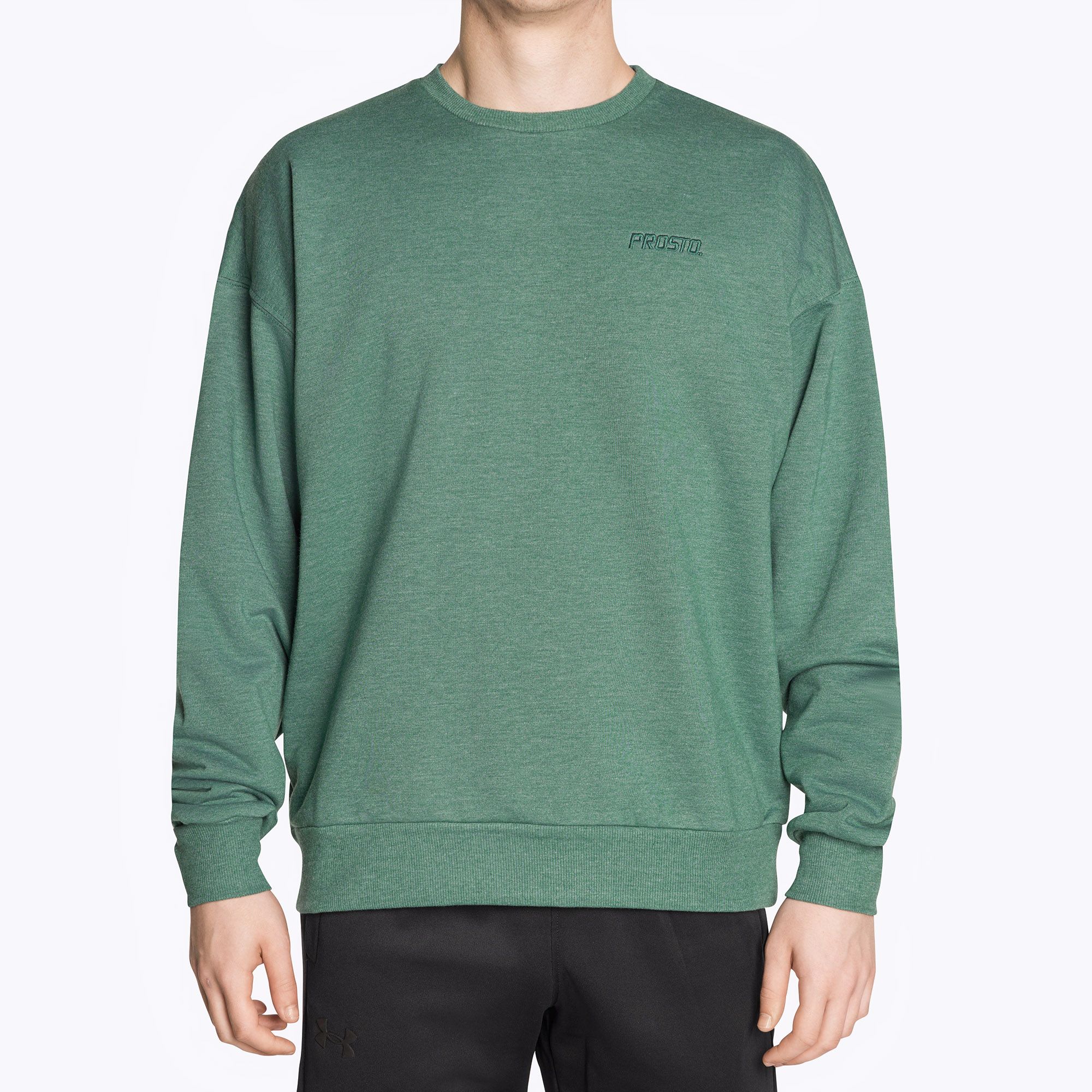 Bluza męska PROSTO Crewneck Palk green 