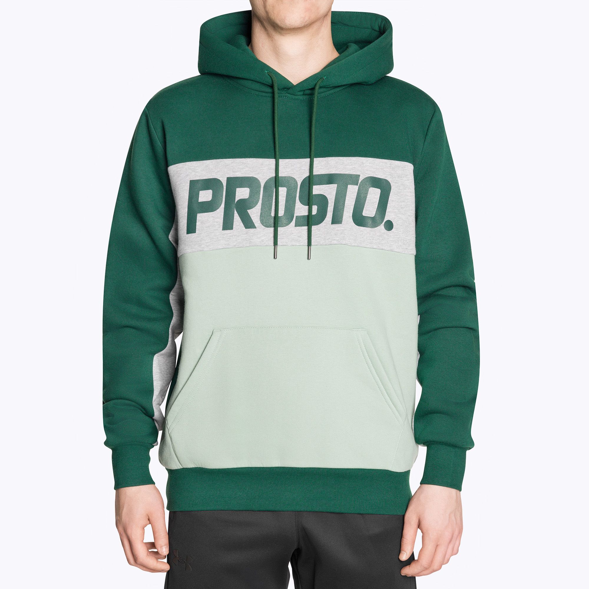 Bluza męska PROSTO Hoodie Quazz green 