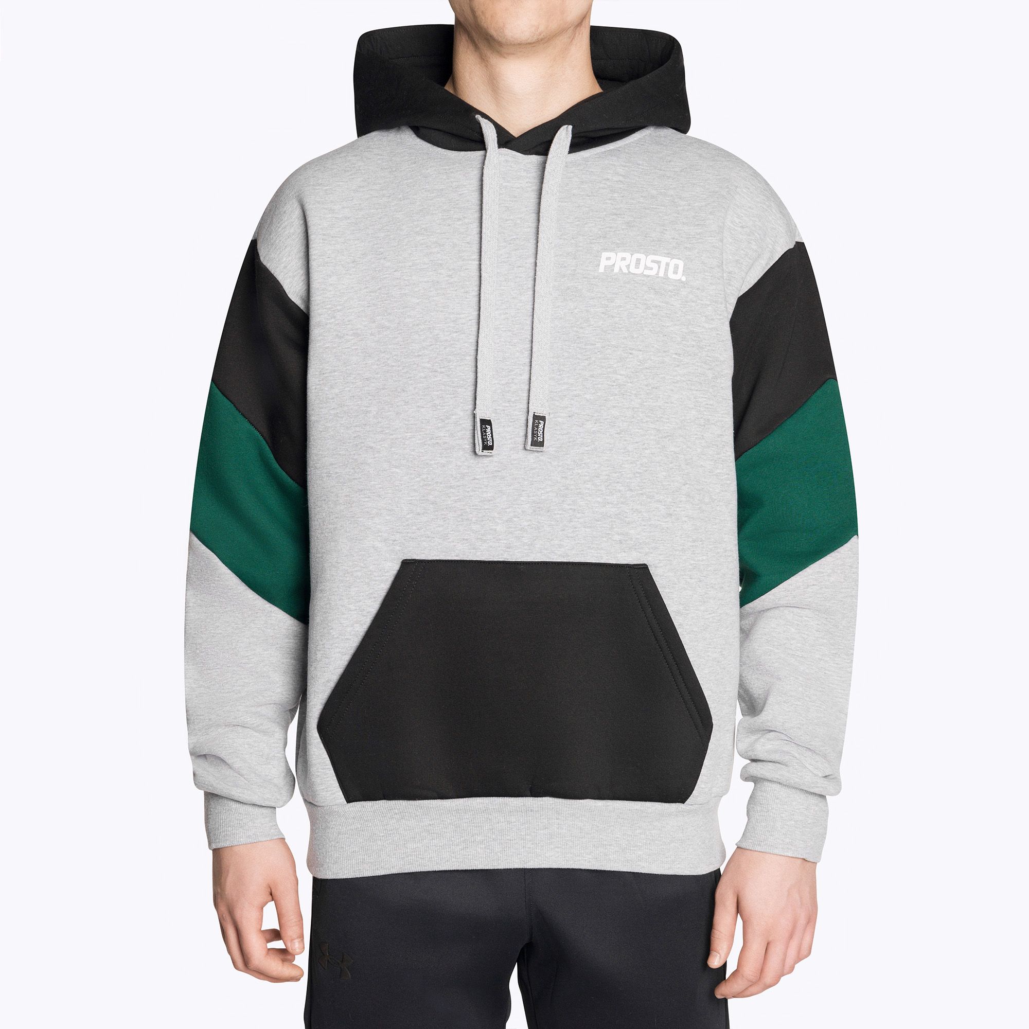 Bluza męska PROSTO Hoodie Haxle gray 