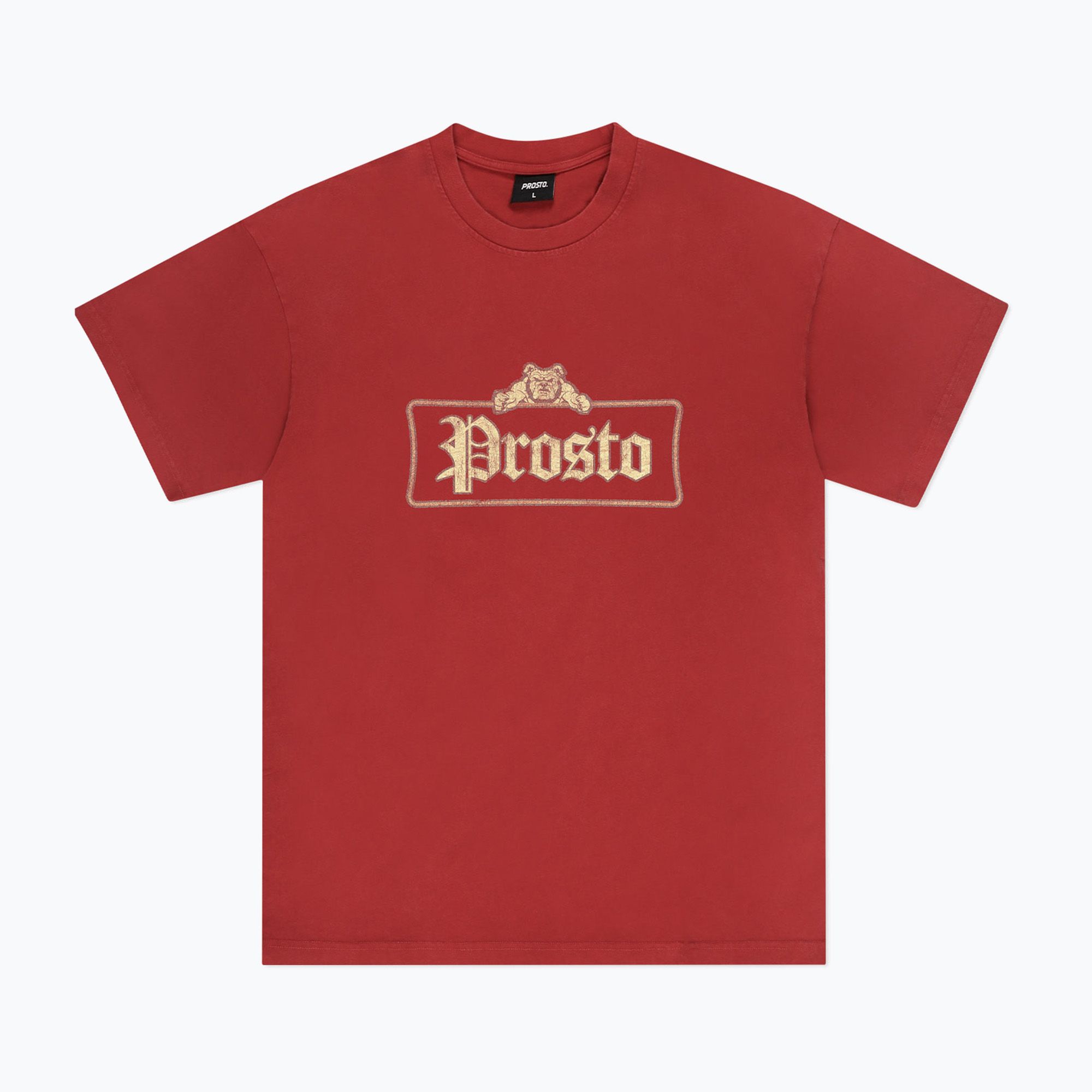 Koszulka męska PROSTO Bull red 