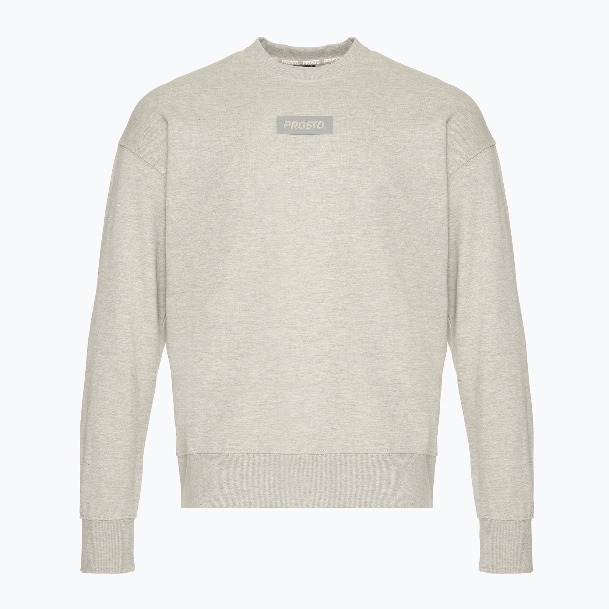 Bluza męska PROSTO Crewneck Box gray 