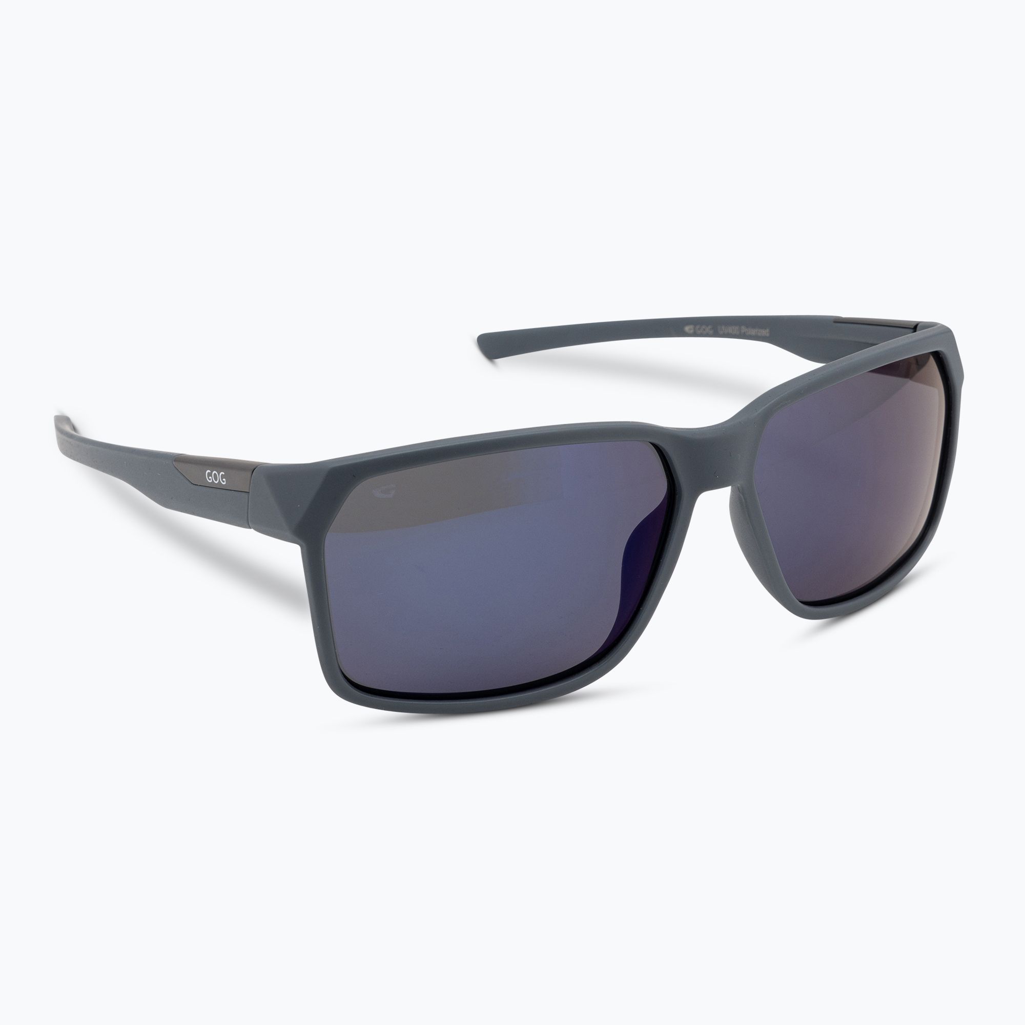 Okulary przeciwsłoneczne GOG Gunner matt grey/blue mirror 