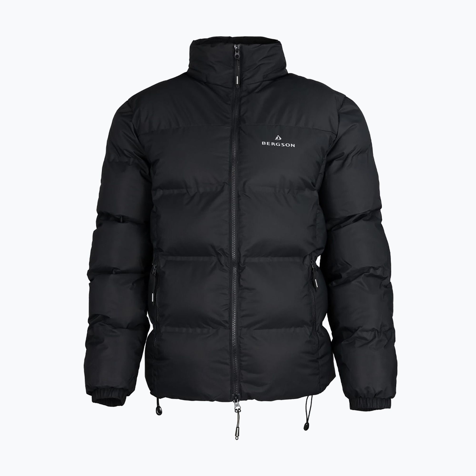 Kurtka ocieplana męska BERGSON Snowy Wolf Micro-Therm black 