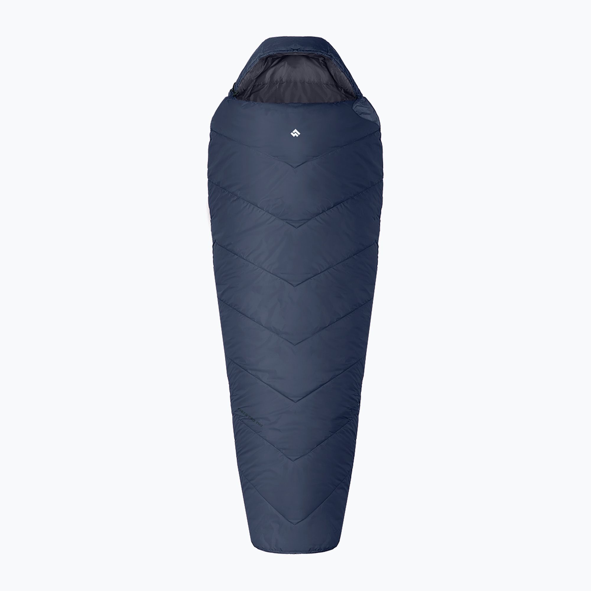 Śpiwór Alpinus Fiber Pro 1100 lewy szary 