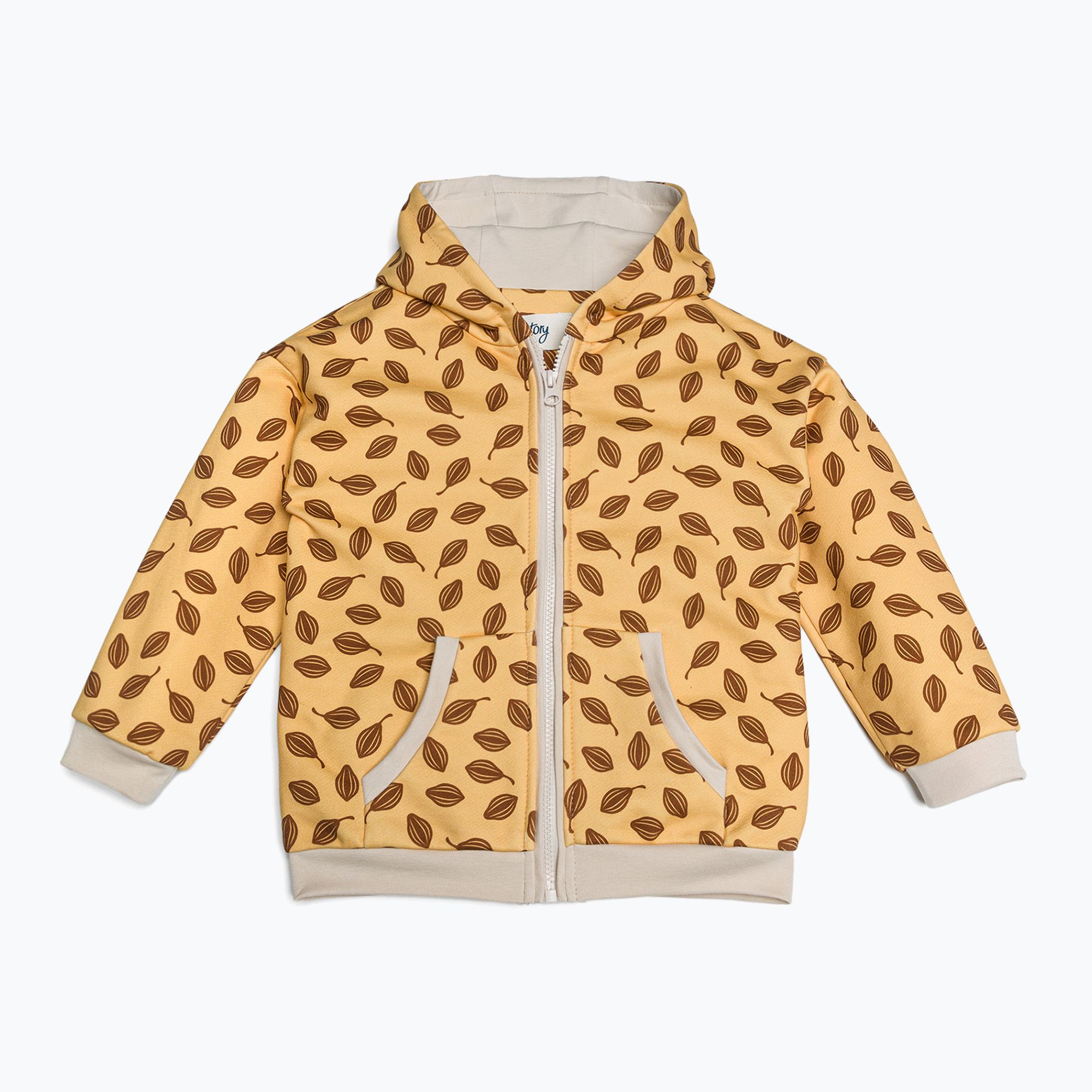 Bluza dziecięca KID STORY Z Kapturem chocolate 
