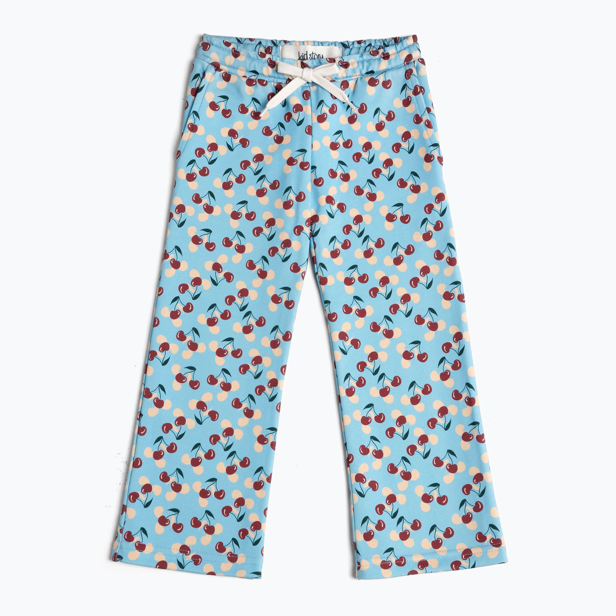 Spodnie dziecięce KID STORY Dresowe cherry 