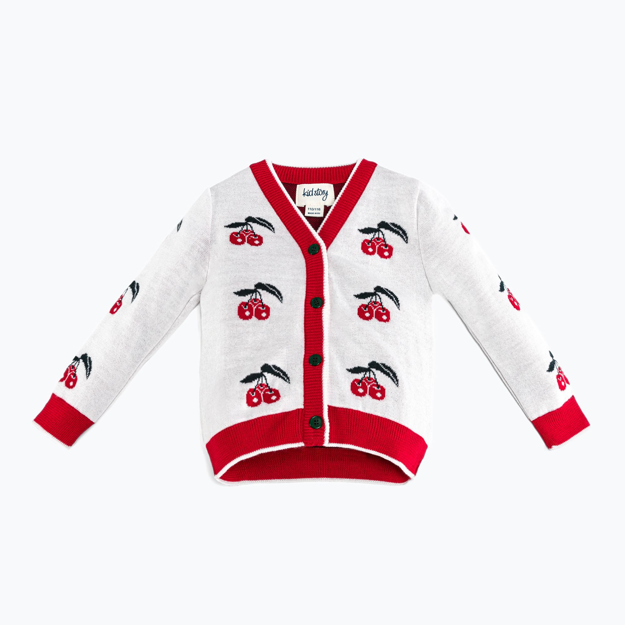 Kardigan dziecięcy KID STORY Merino happy cherry 