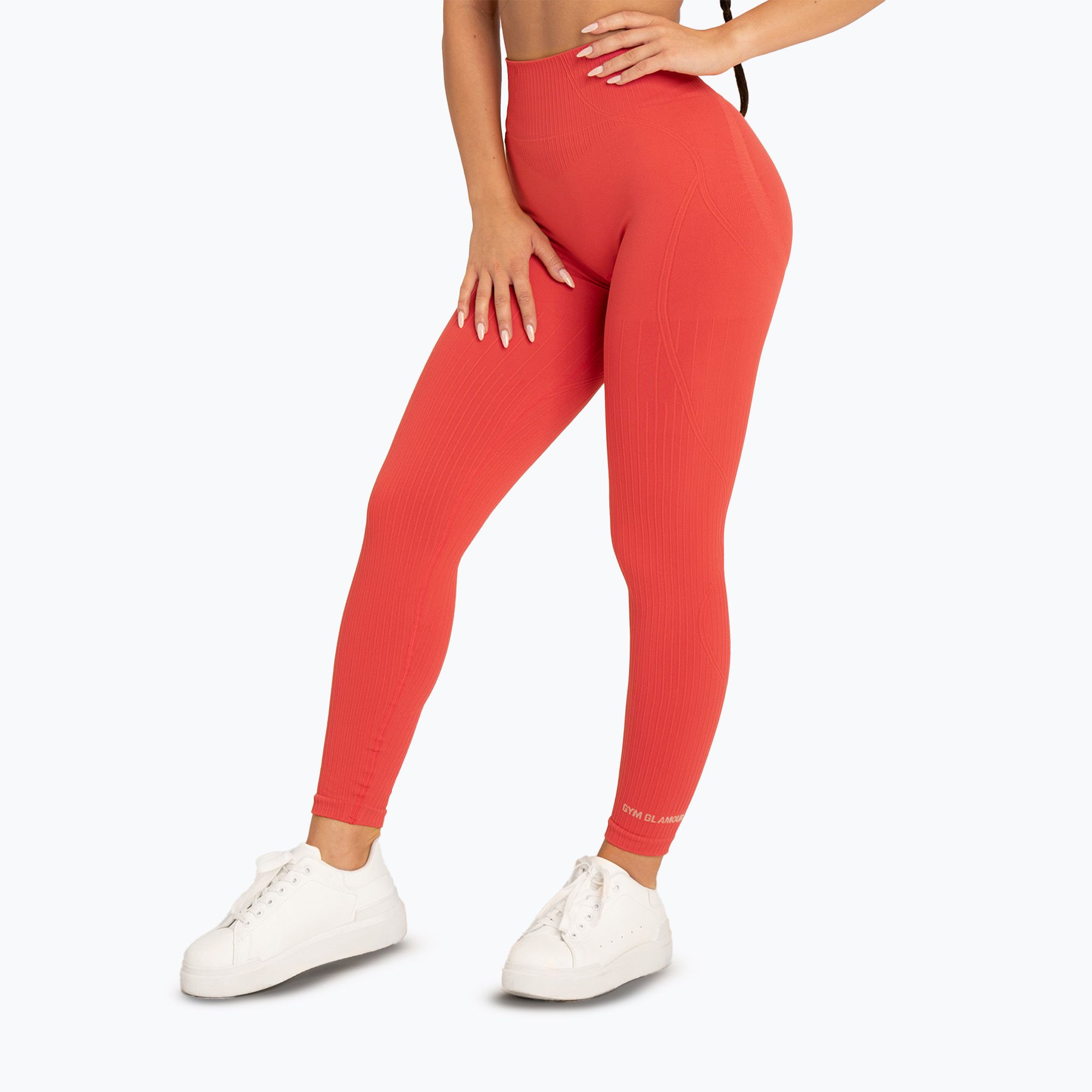 Legginsy damskie Gym Glamour Push Up 2.0 magic melon 