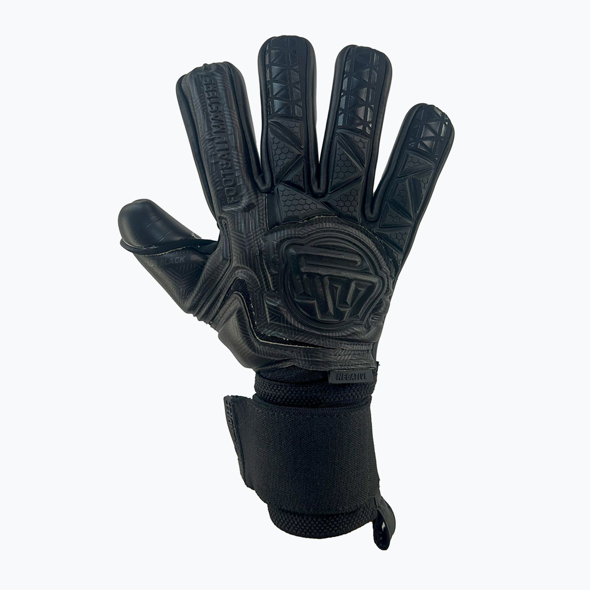 Rękawice bramkarskie Football Masters Voltage Plus NC black 