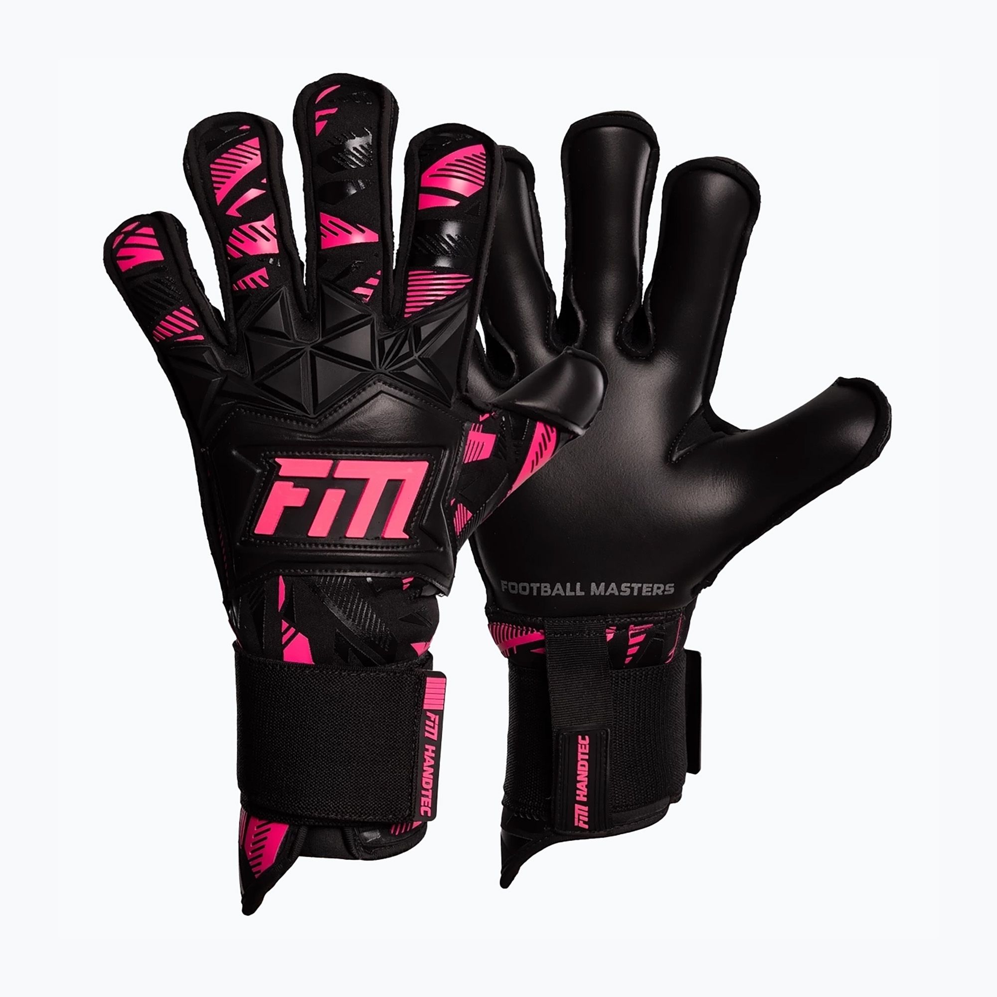 Rękawice bramkarskie Football Masters Invictus X Pro RF pink 