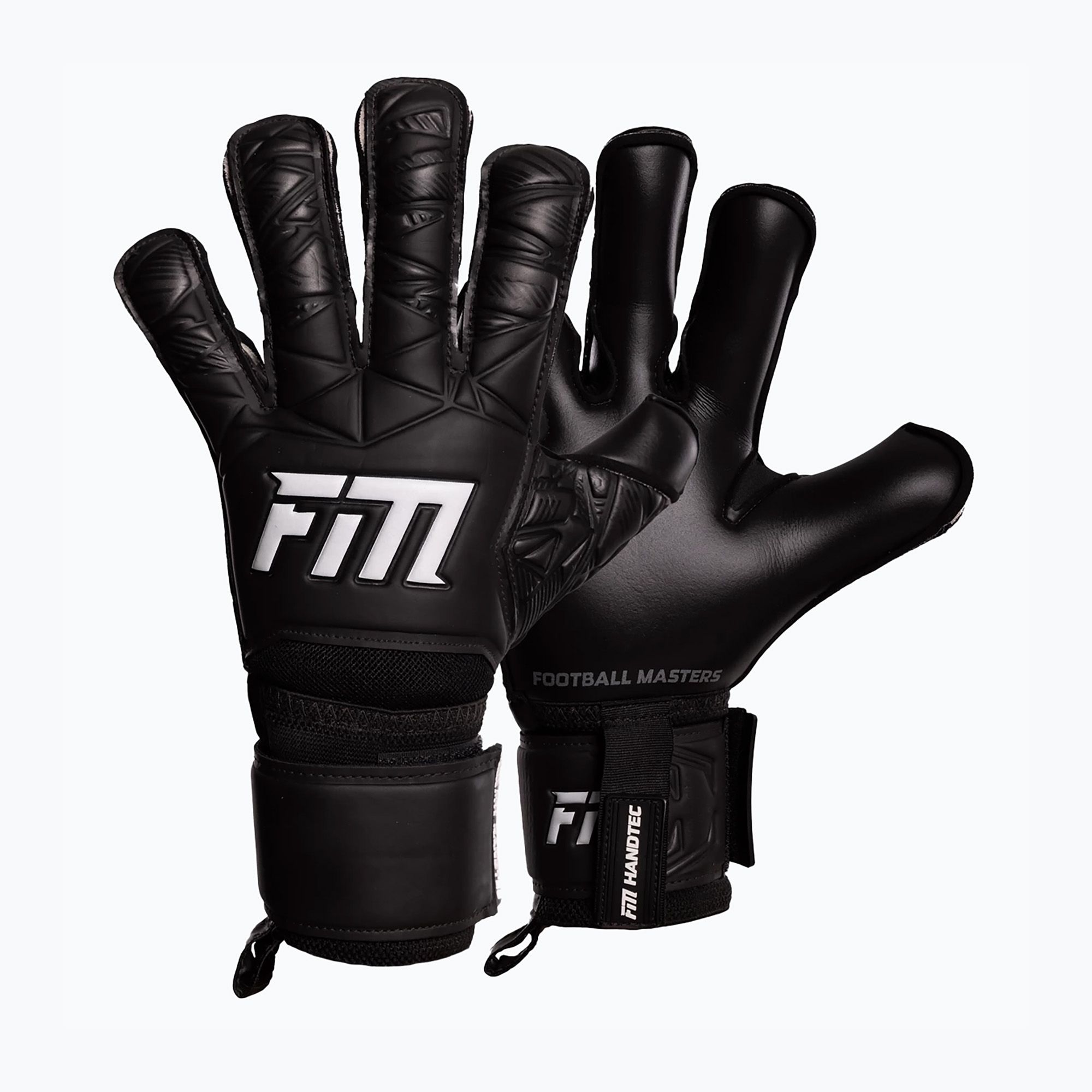 Rękawice bramkarskie Football Masters Invictus X RF black 