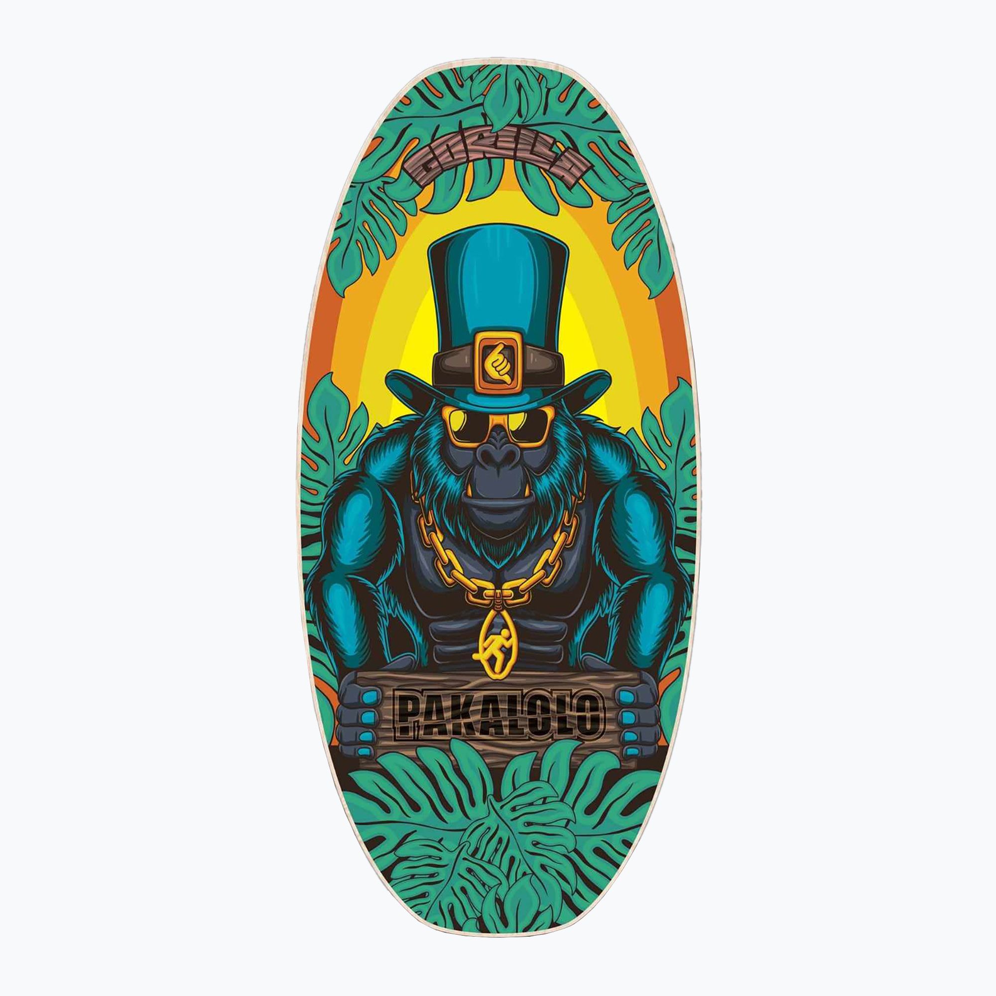 Deska skimboardowa PAKALOLO Gorilla L/XL Skimboard multicolor 