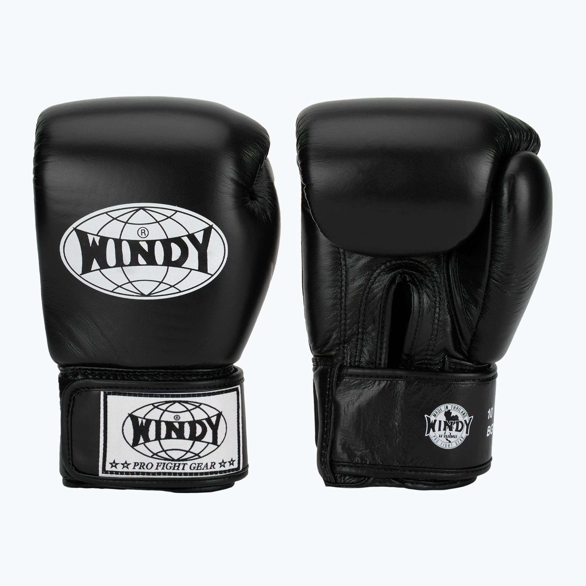Rękawice bokserskie WINDY Classic Genuine Leather black 