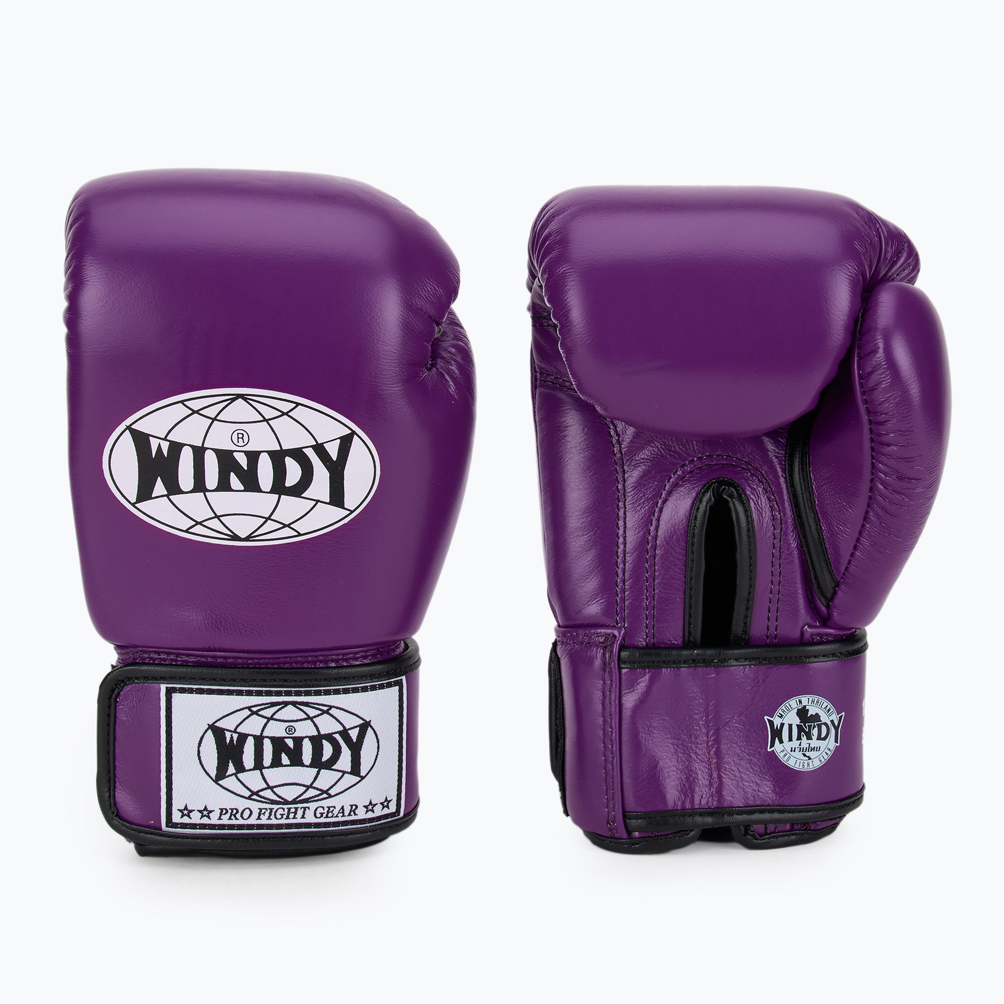 Rękawice bokserskie WINDY Classic Genuine Leather purple 
