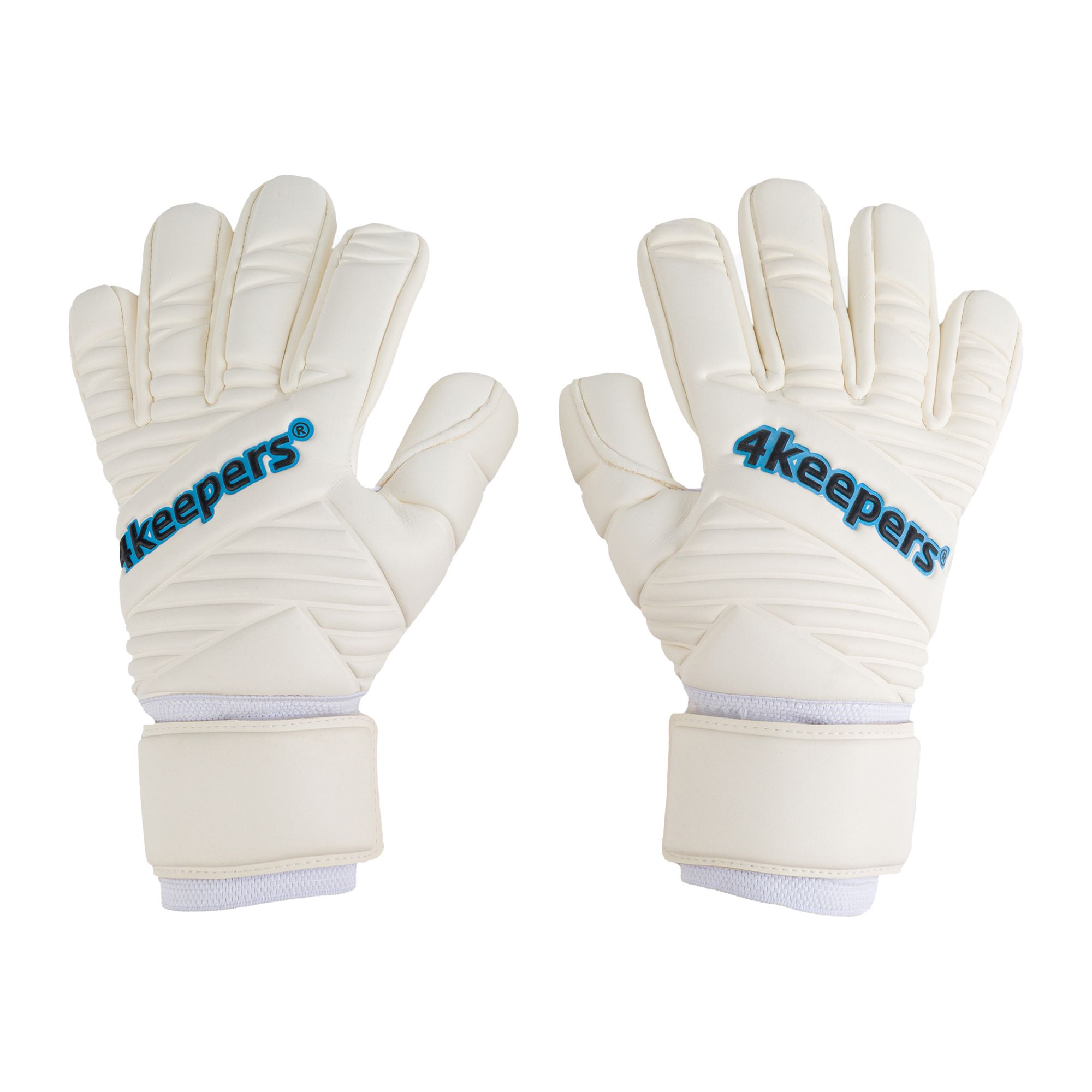 Rękawice bramkarskie 4keepers Retro IV NC biały 