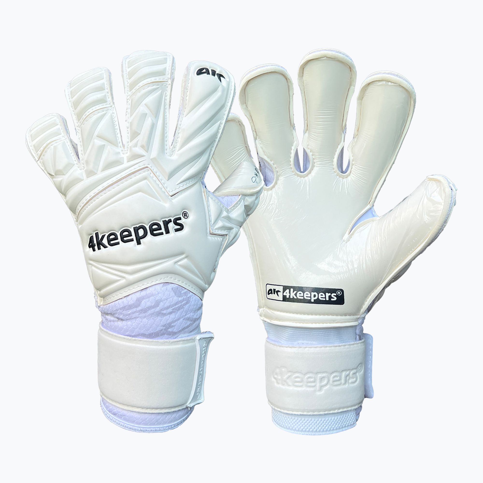 Rękawice bramkarskie 4keepers Force V1.25 FRIGID RF2G biały 