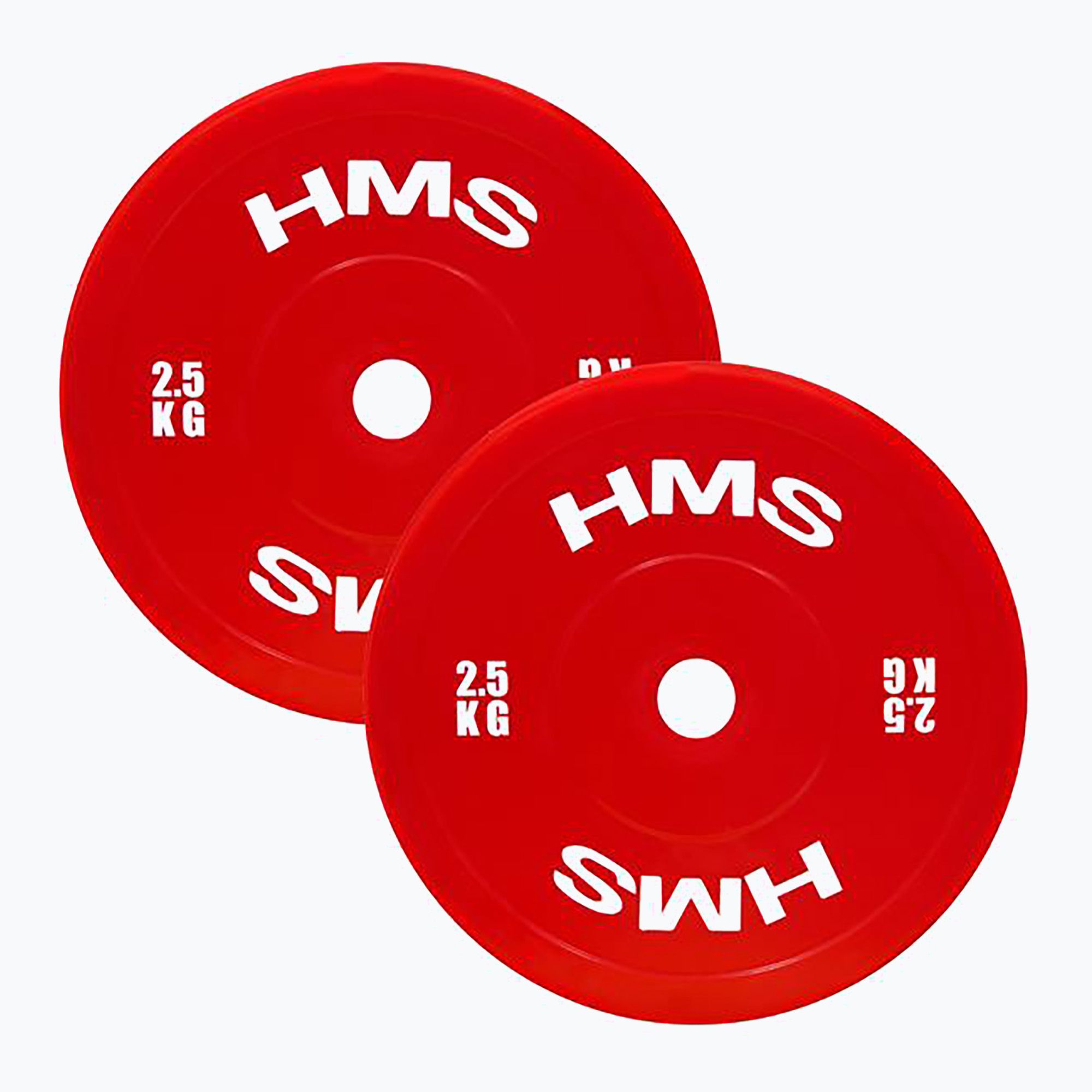 Obciążenie PE olimpijskie HMS TPP02 2 x 2,5 kg red 