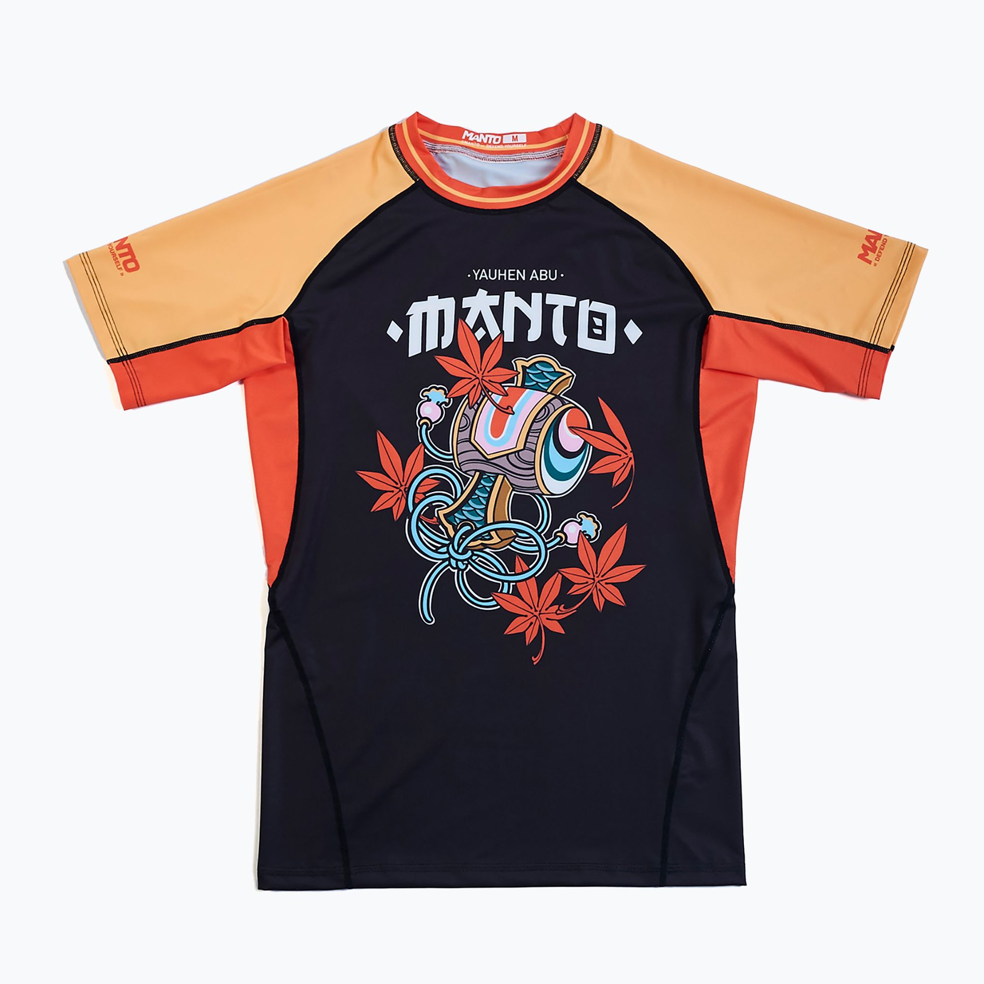 Rashguard męski MANTO Yauhen Abu Rashguard Fudo czarny 