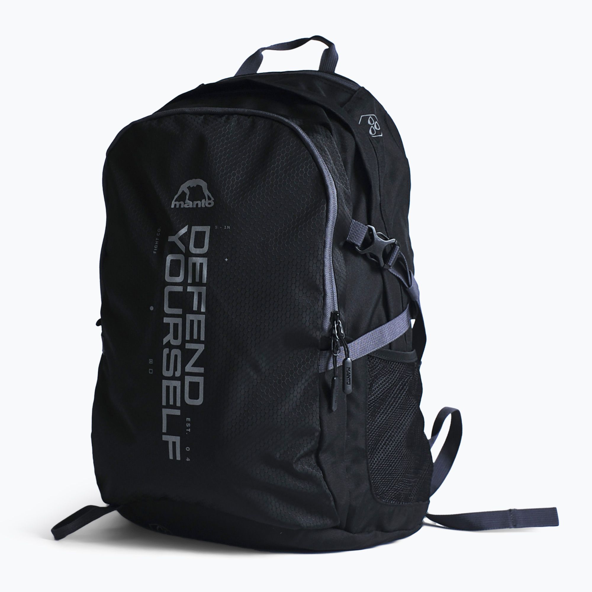 Plecak treningowy MANTO Cross Reflective czarny 