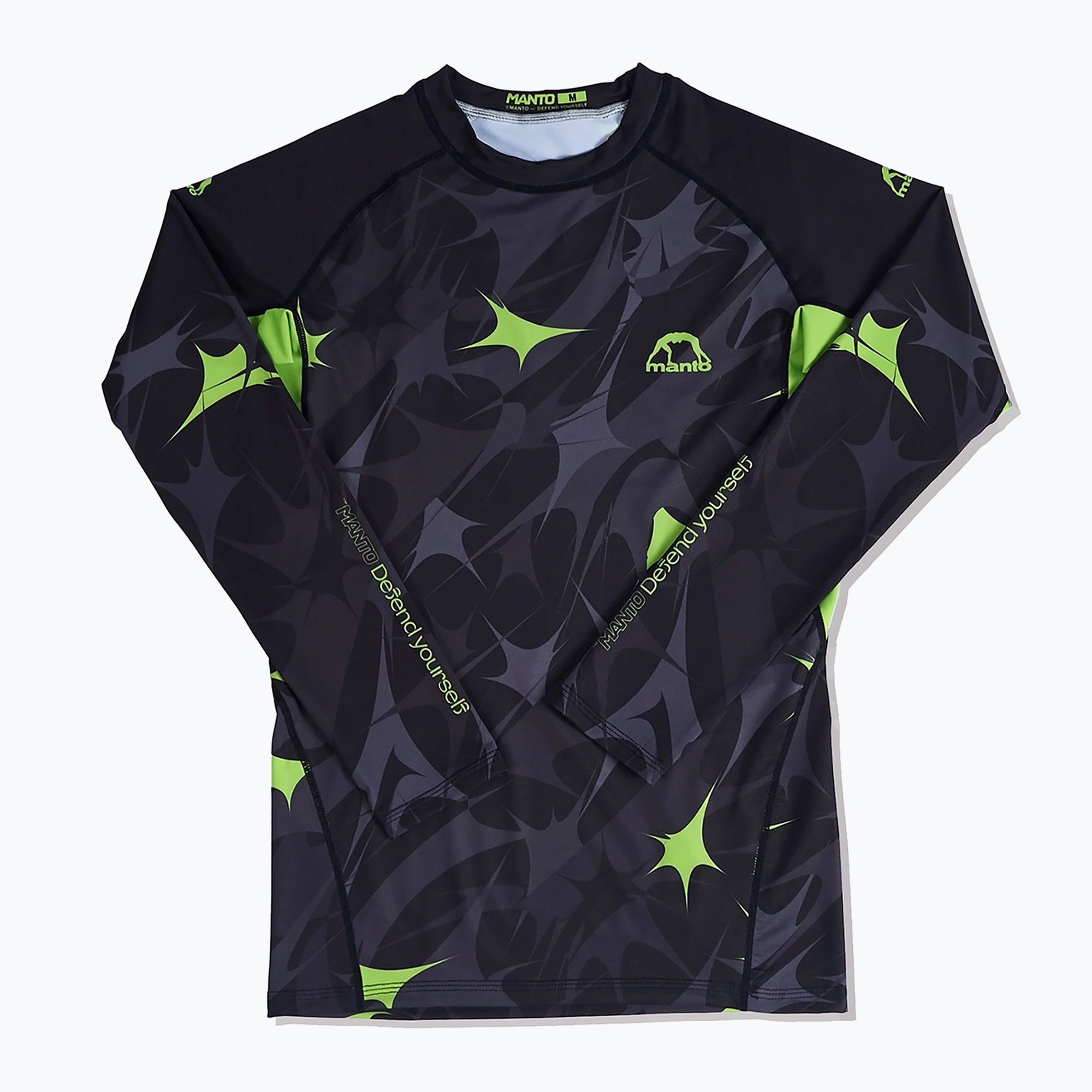Rashguard męski MANTO Long Sleeve Rashguard Terra czarny 