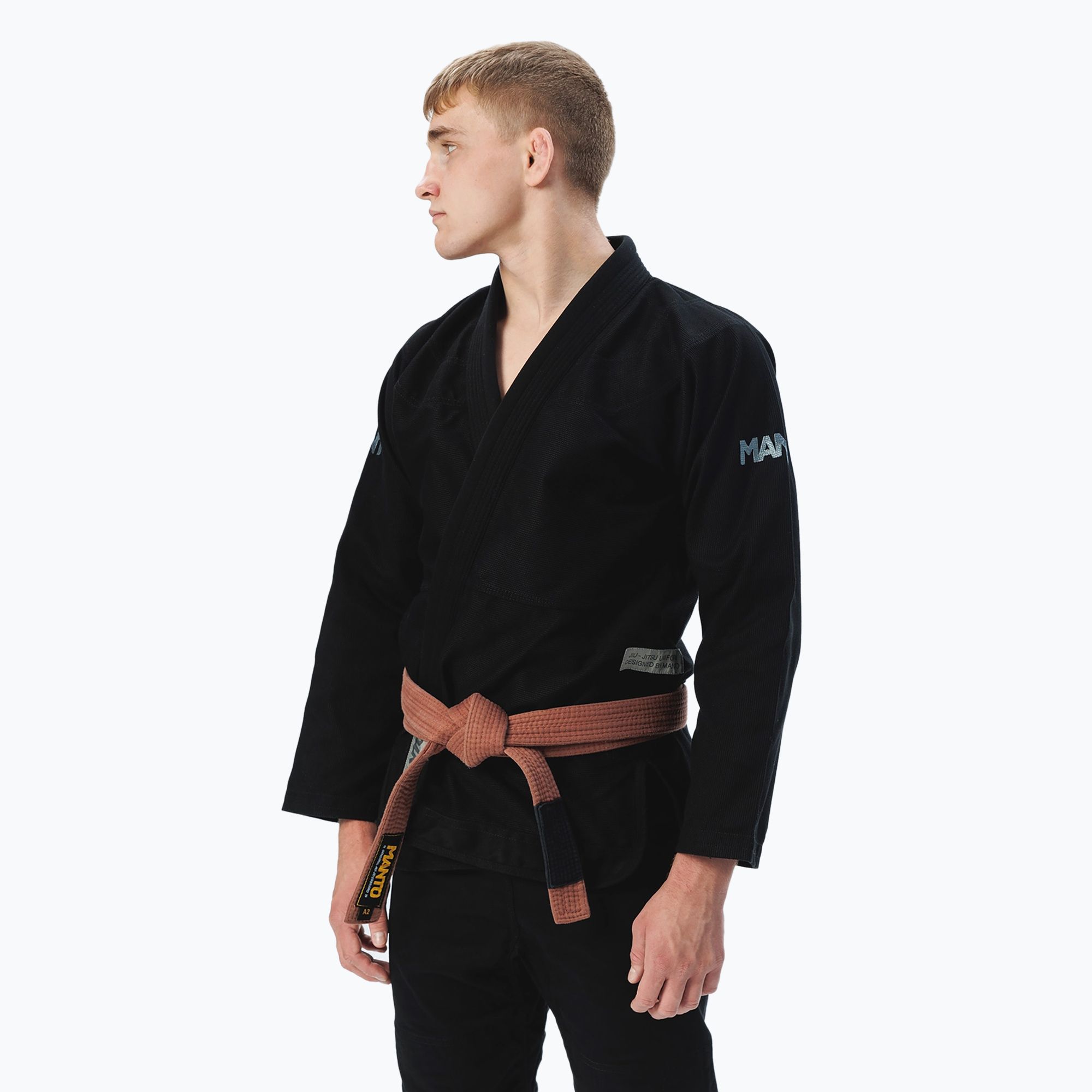 GI do brazylijskiego jiu-jitsu MANTO Rise 2.0 black 