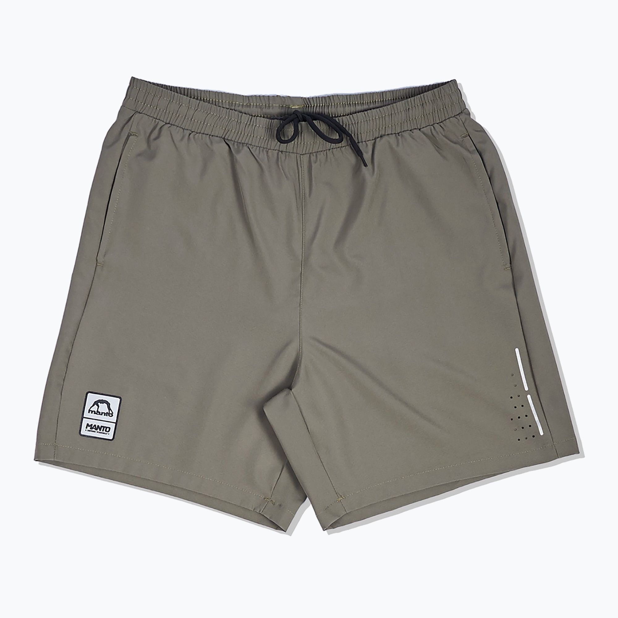 Spodenki treningowe MANTO Pulse khaki 