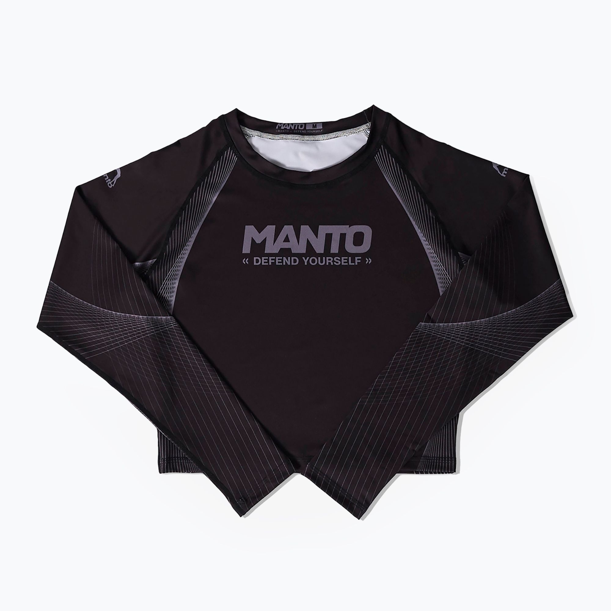Rashguard damski MANTO Defend Rashguard czarny 