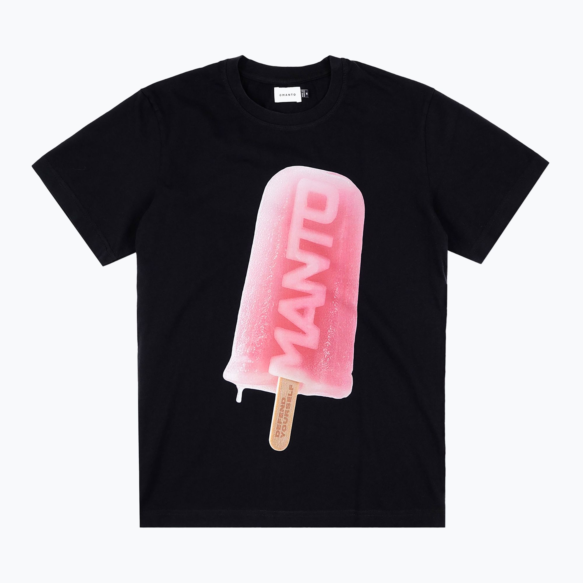Koszulka MANTO Ice Cream czarny 