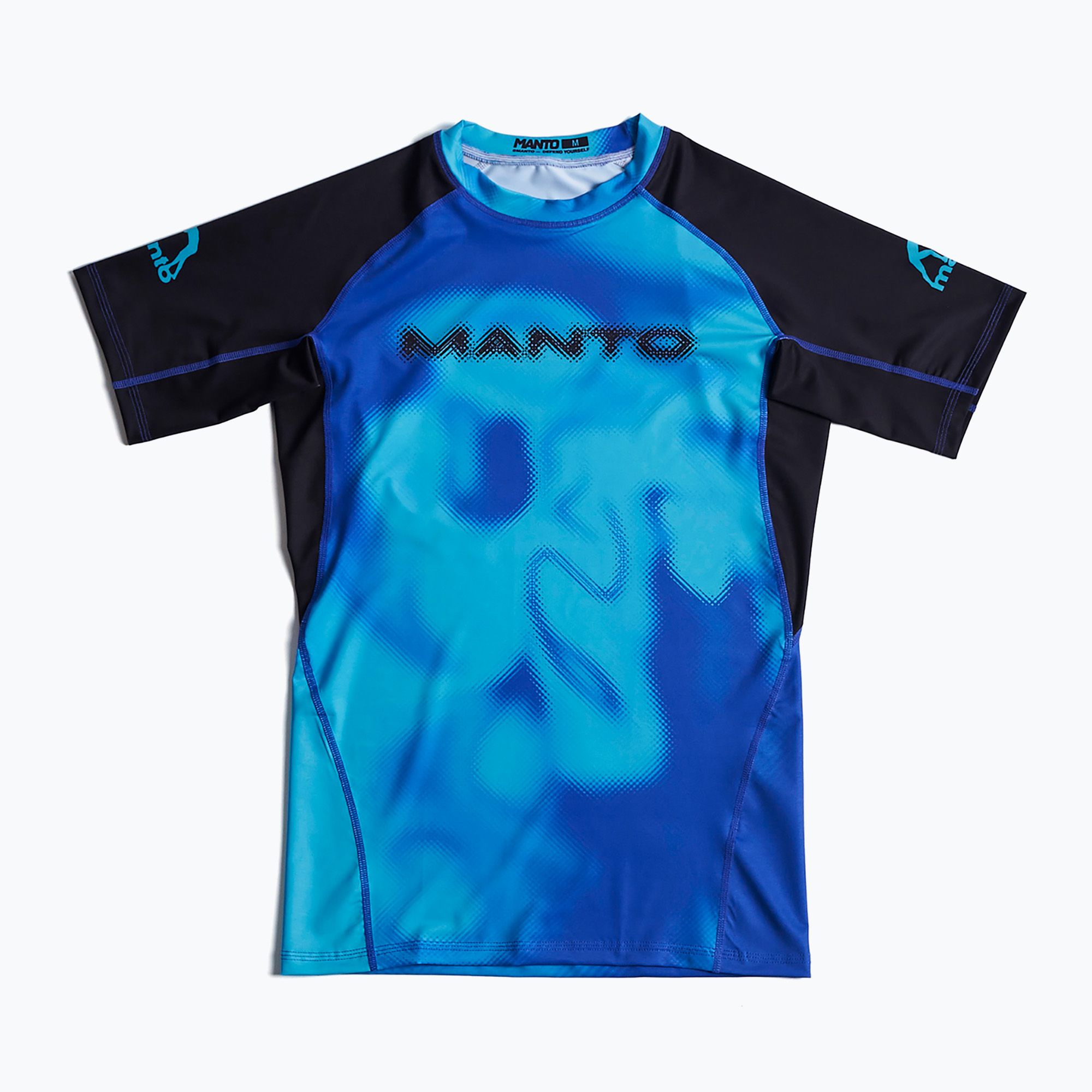 Rashguard MANTO Atomic Rashguard niebieski 