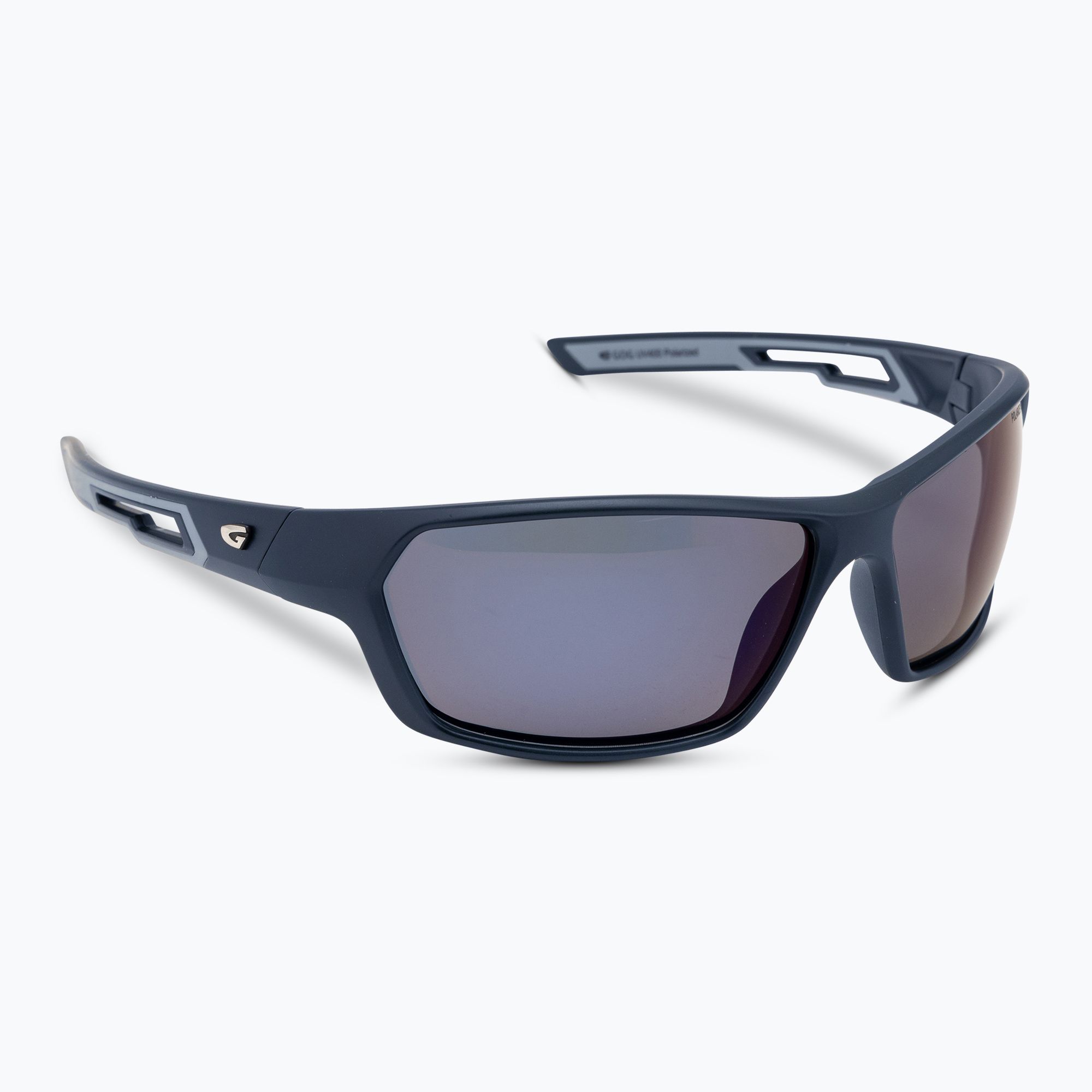 Okulary przeciwsłoneczne GOG Jil matt navy blue/grey/blue mirror 