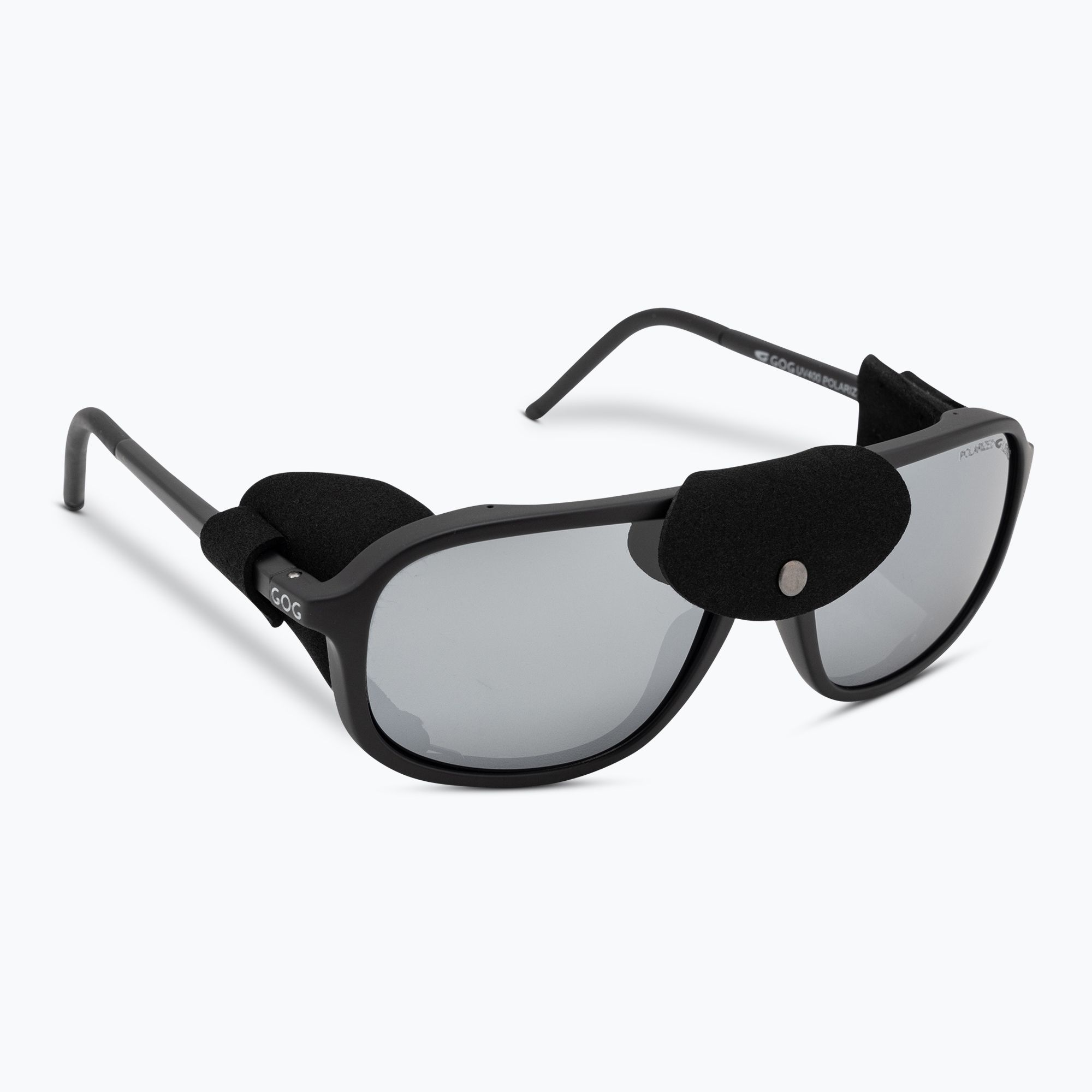Okulary przeciwsłoneczne GOG Everest matt black/silver mirror 