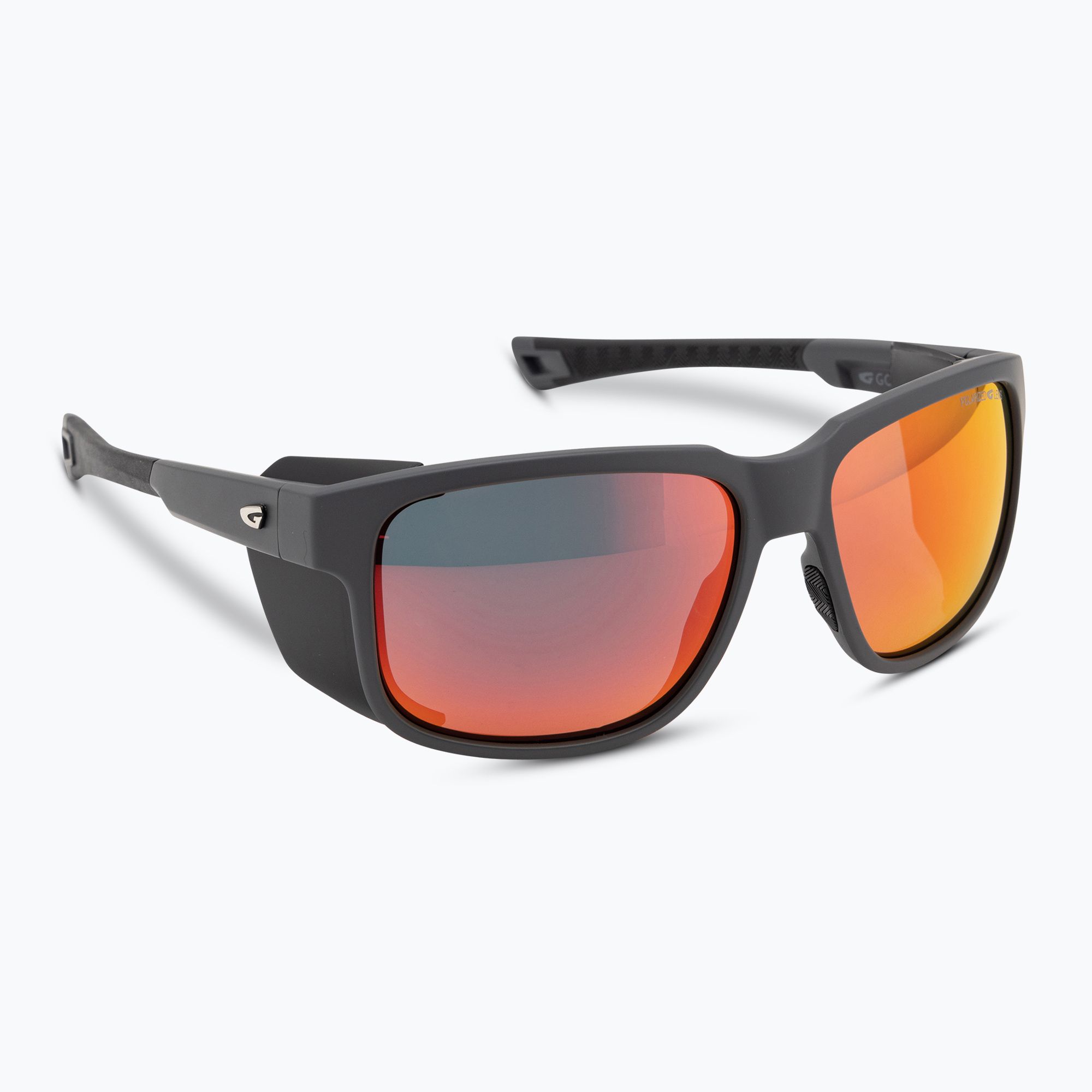 Okulary przeciwsłoneczne GOG Makalu matt grey/black/polychromatic red 