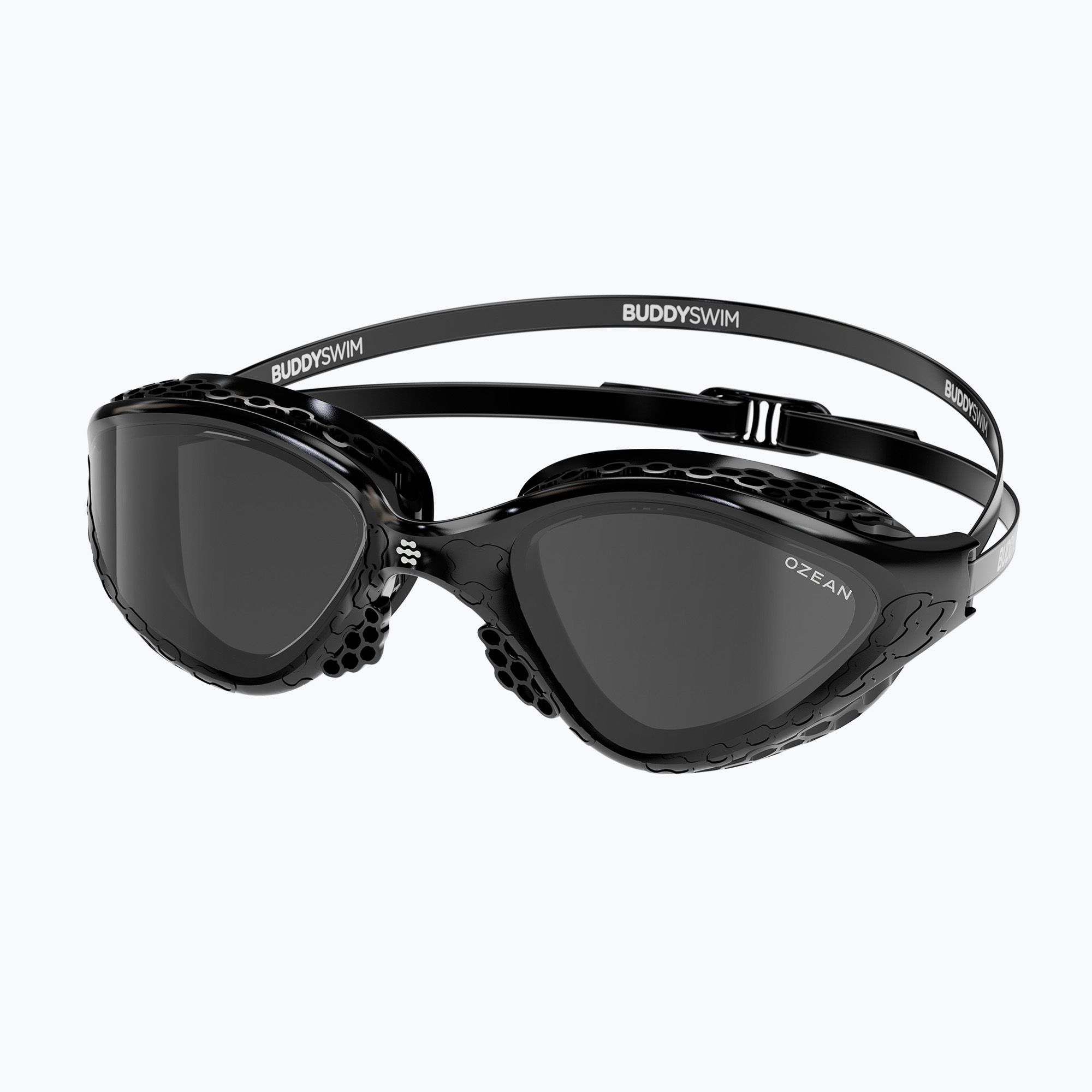 Okulary do pływania BuddySwim Ozean black/smoke 