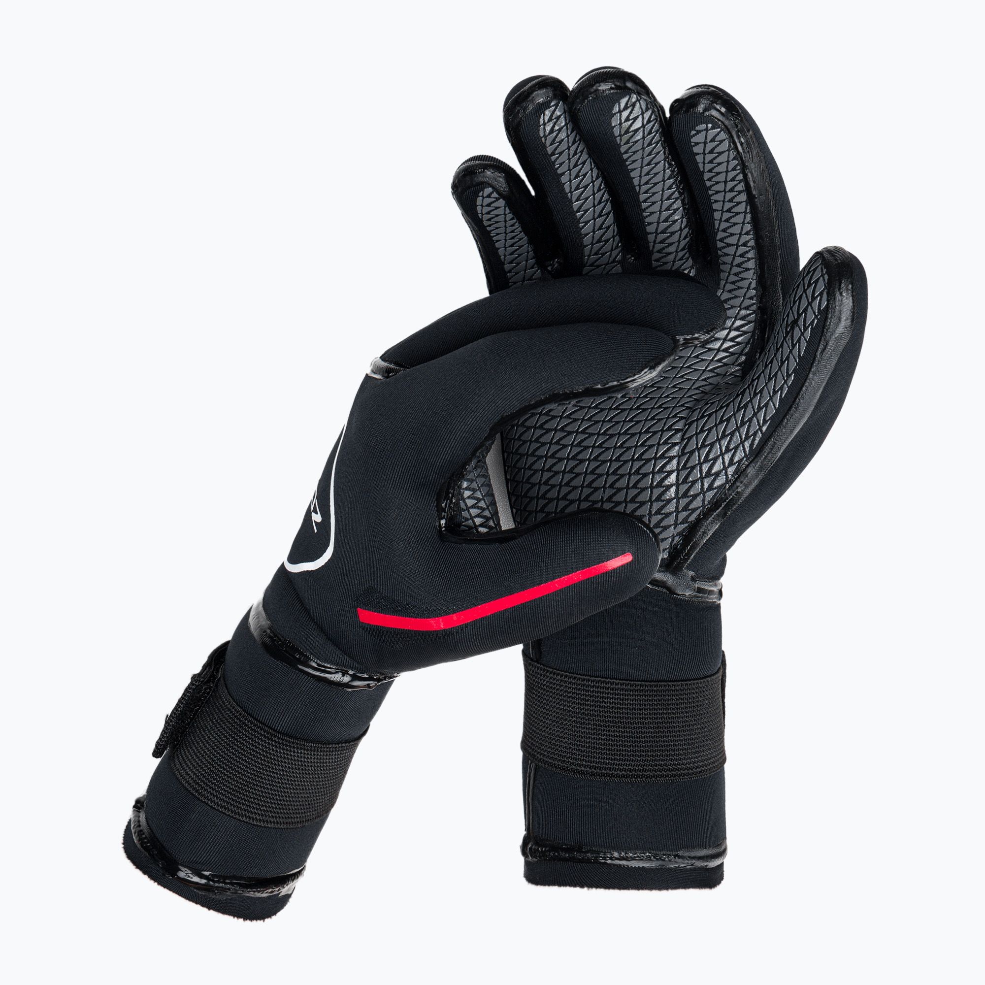 Rękawice neoprenowe ZONE3 Neoprene Heat Tech black/red 