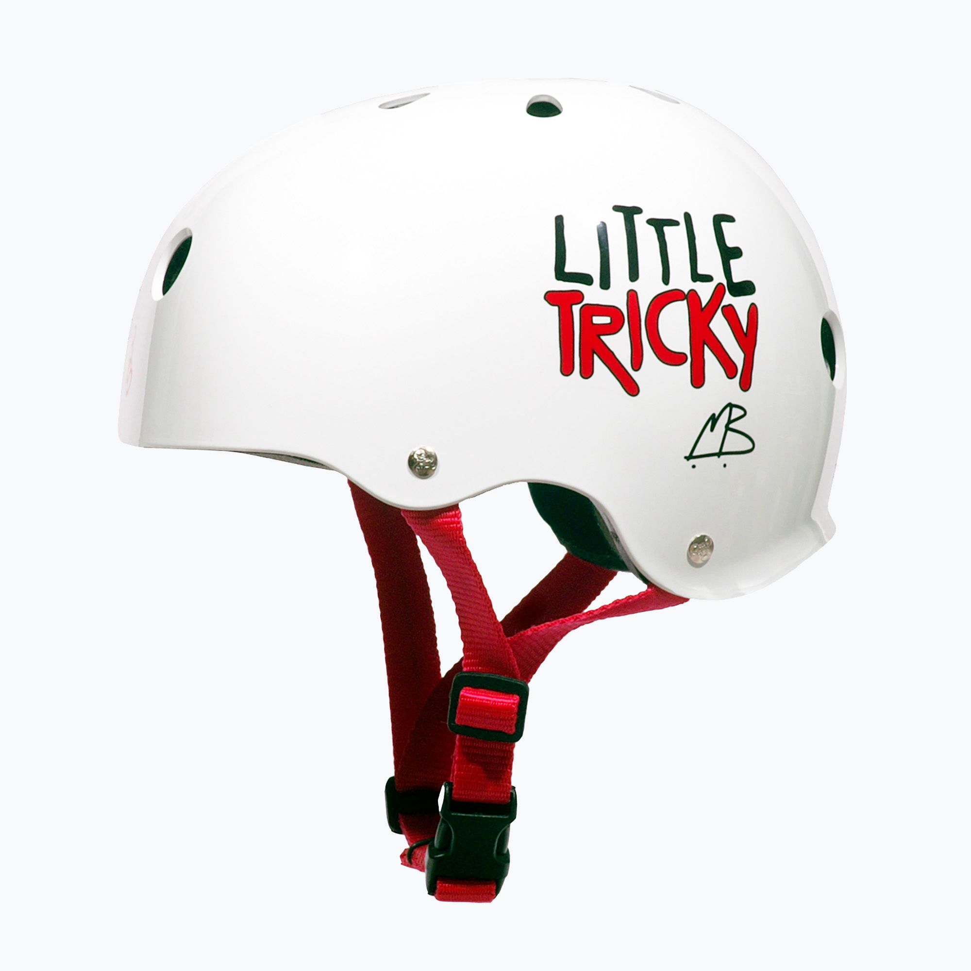 Kask dziecięcy Triple Eight Little Tricky Youth white 