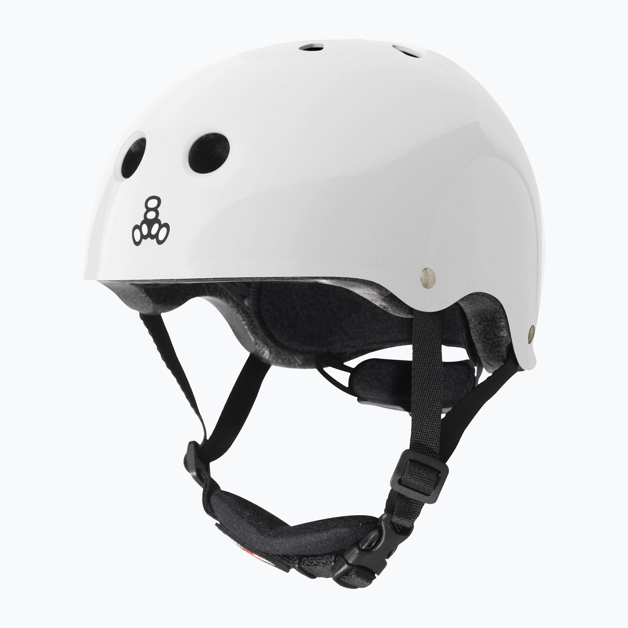 Kask dziecięcy Triple Eight Lil 8 Youth white glossy 