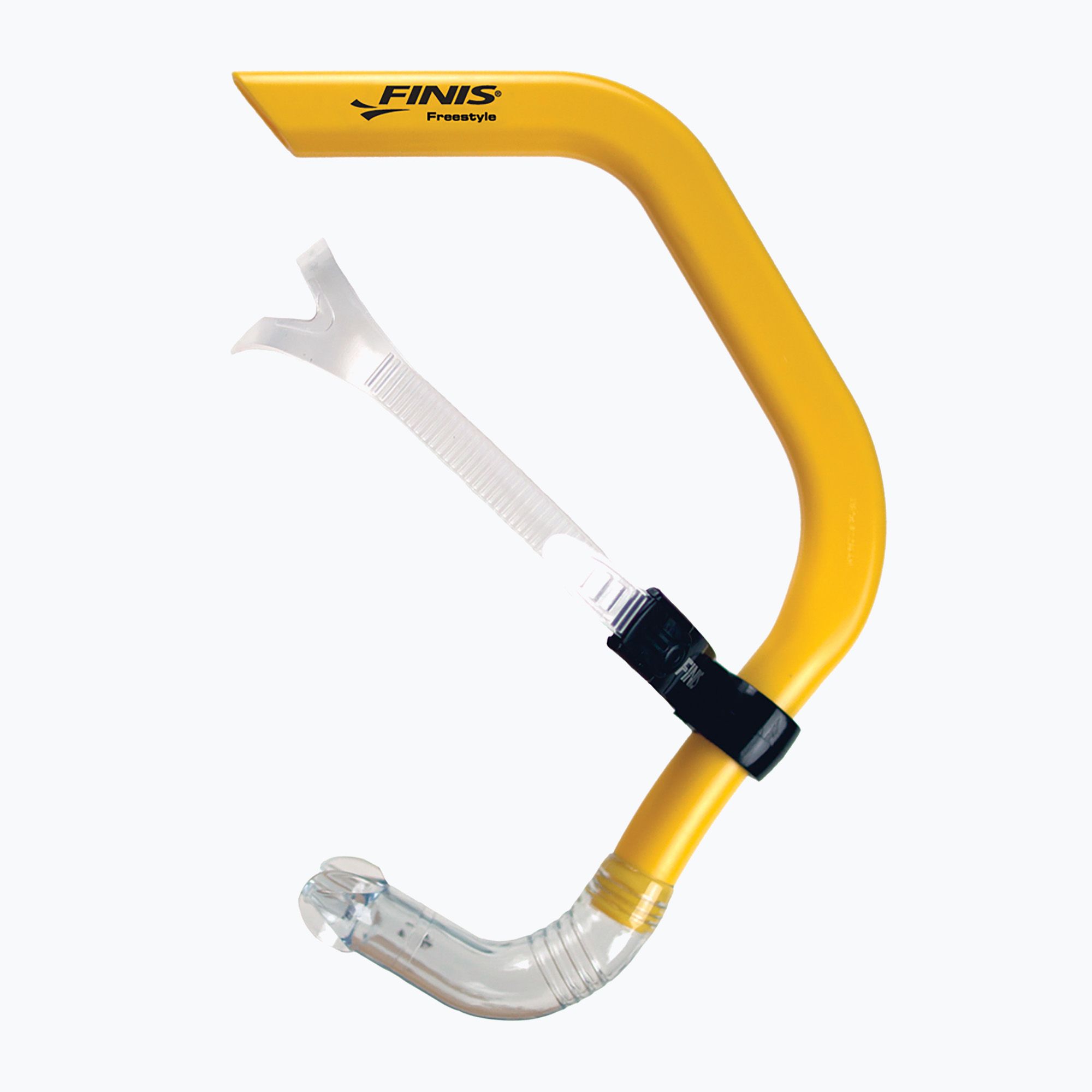 Rurka czołowa do pływania FINIS Freestyle Snorkel yellow 