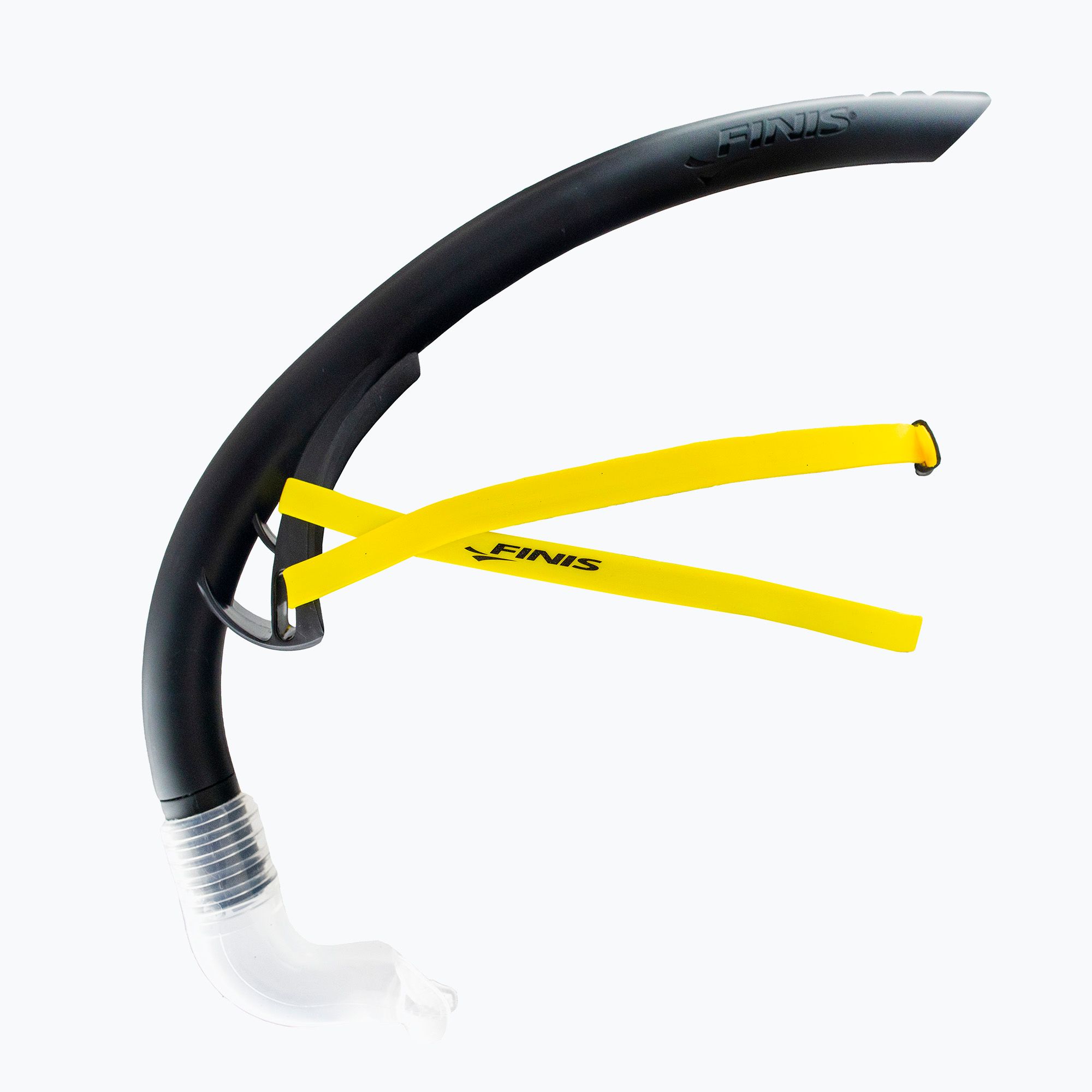 Rurka czołowa do pływania FINIS Stability Snorkel black 