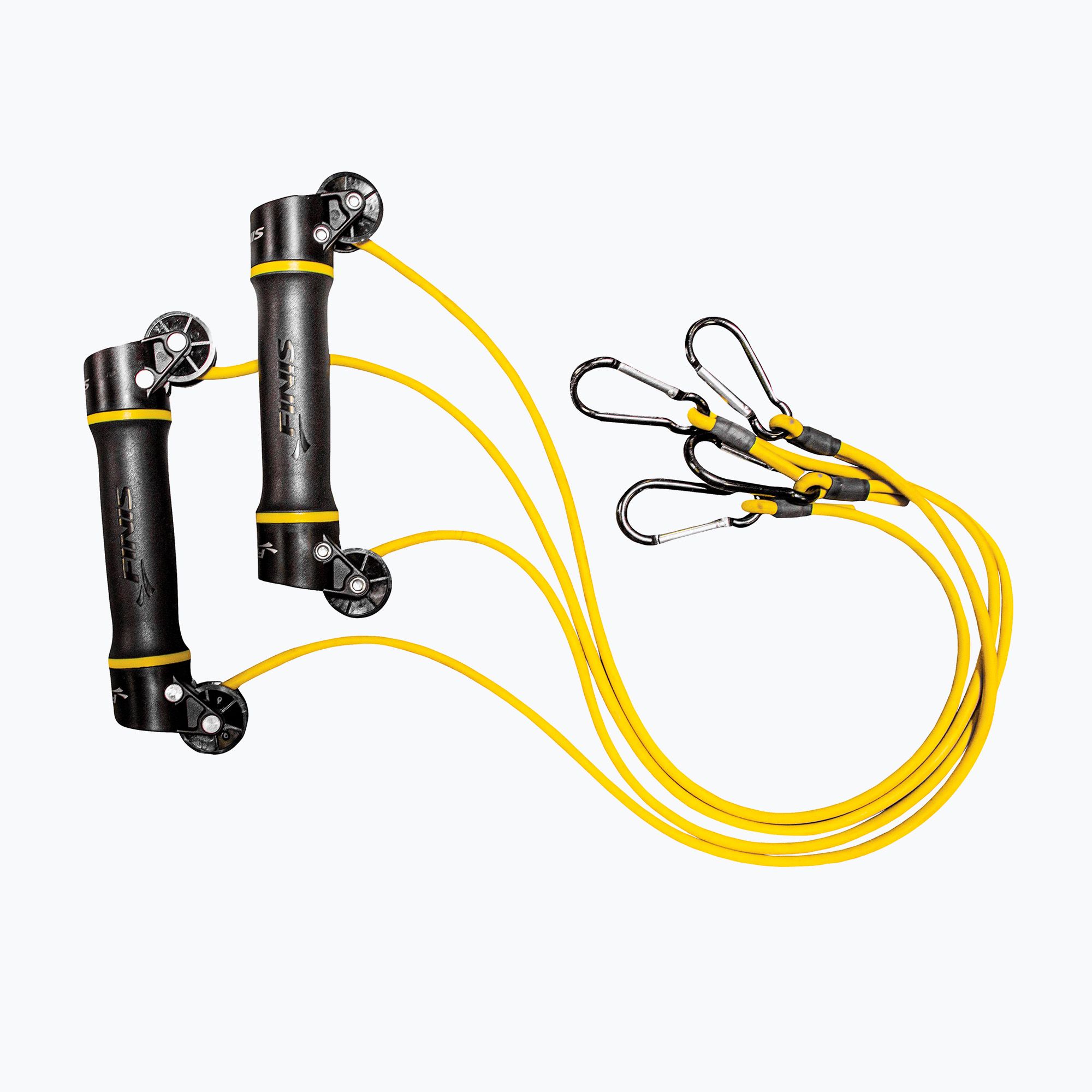 Gumy do treningu pływackiego FINIS Slide Dryland Trainer 7 mm yellow 