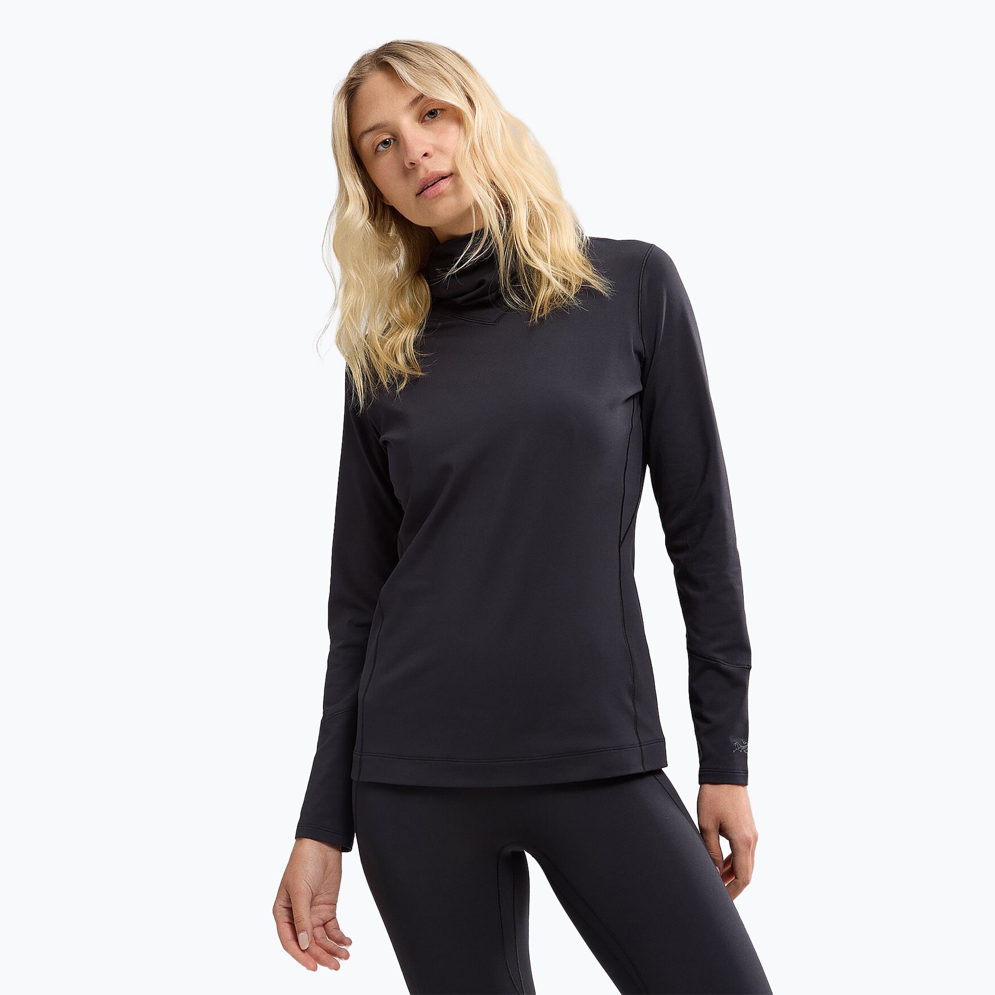 Bluza trekkingowa damska Arc'teryx Rho Hoody black 