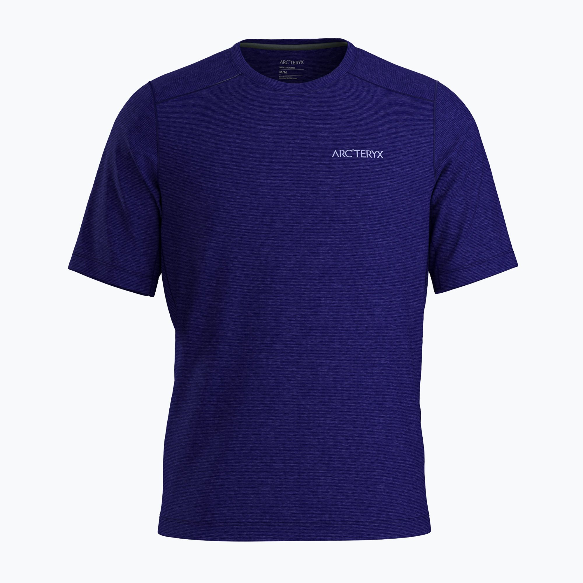 Koszulka trekkingowa męska Arc'teryx Cormac Arc'bird Logo soulsonic heather/moonstone 