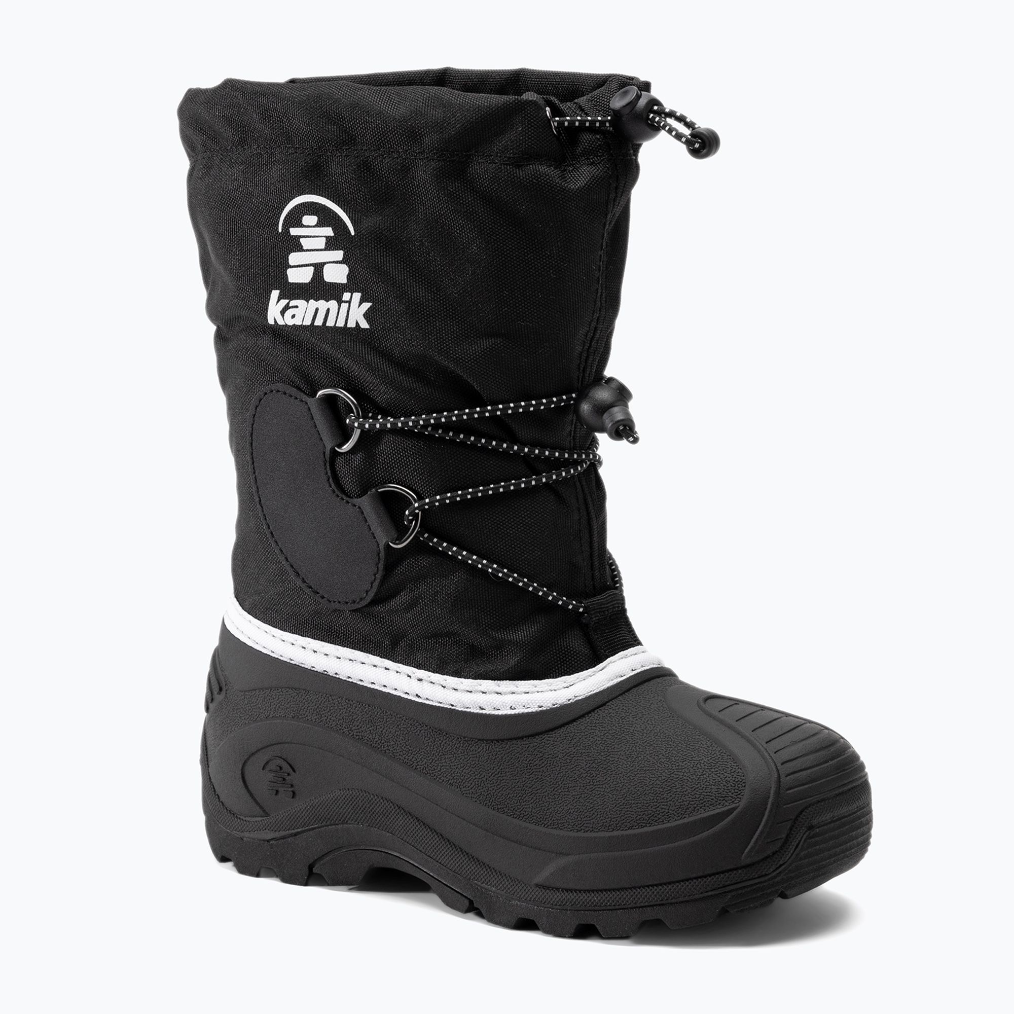 Śniegowce chłopięce Kamik Southpole4 black/white 
